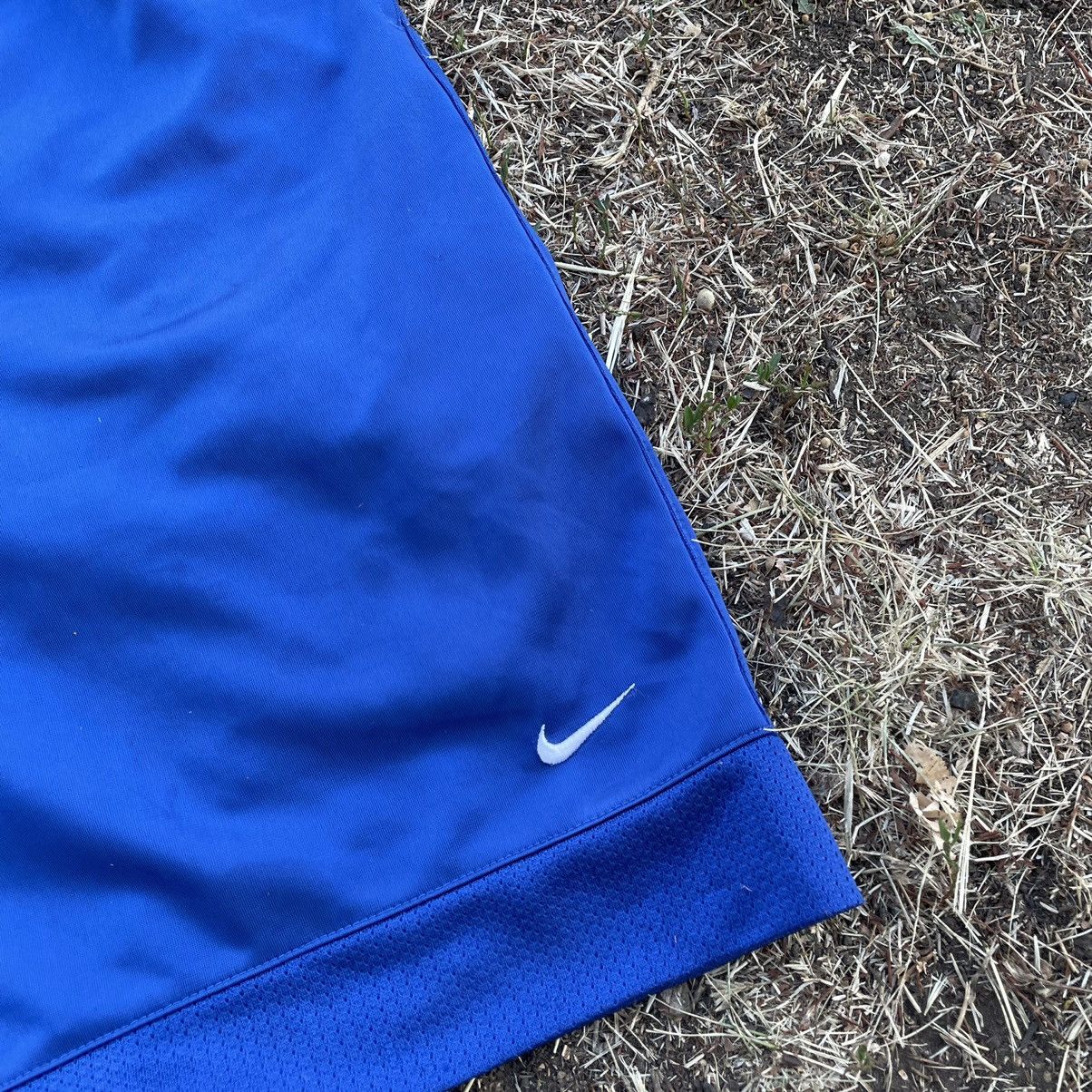 Nike Vintage Y2K Drill Nike Swoosh Logo Shorts Streetwear 90s Size US 34 / EU 50 - 4 Thumbnail
