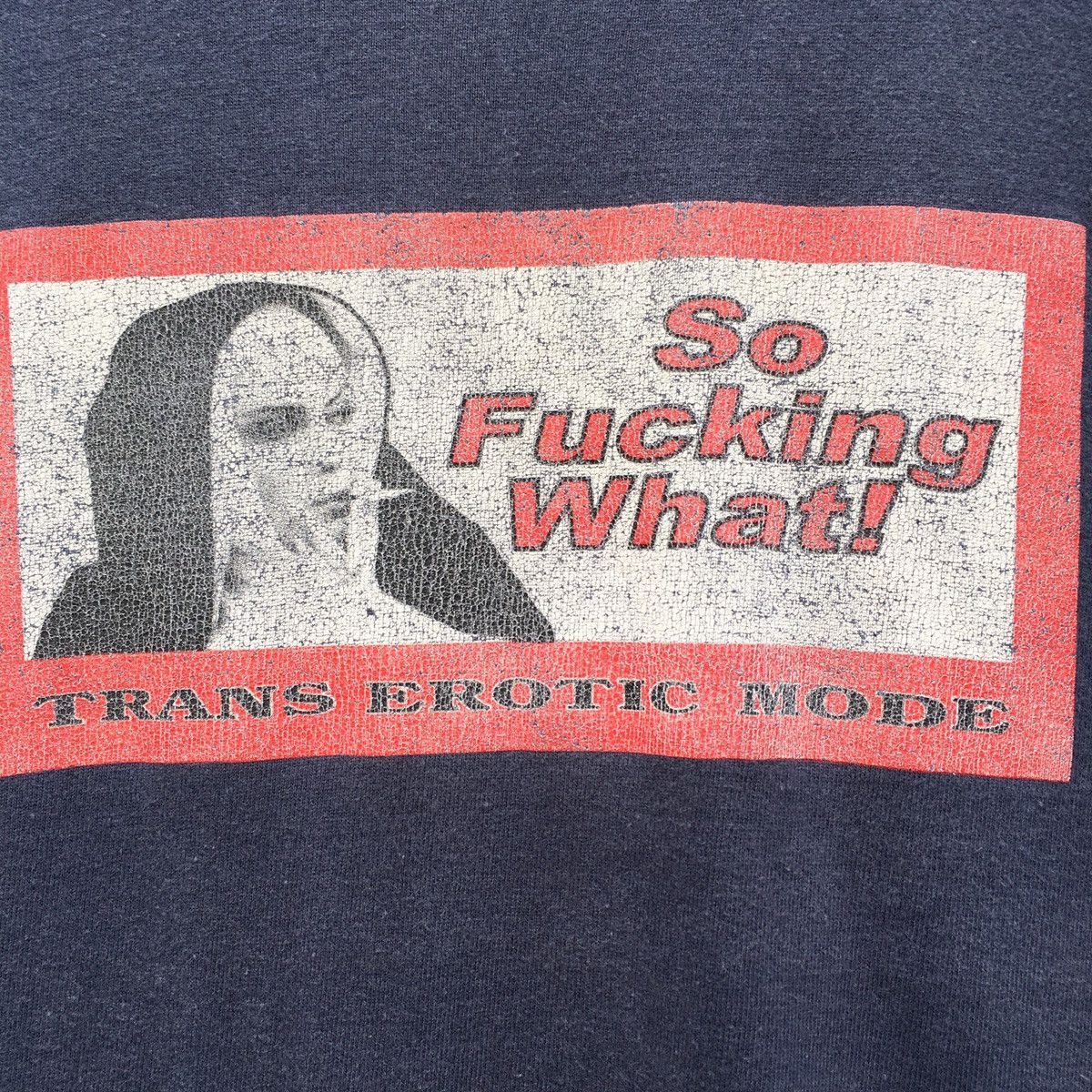 Japanese Brand Rare Trans Erotic Mode Transgender Naked Tshirt Size US S / EU 44-46 / 1 - 5 Thumbnail