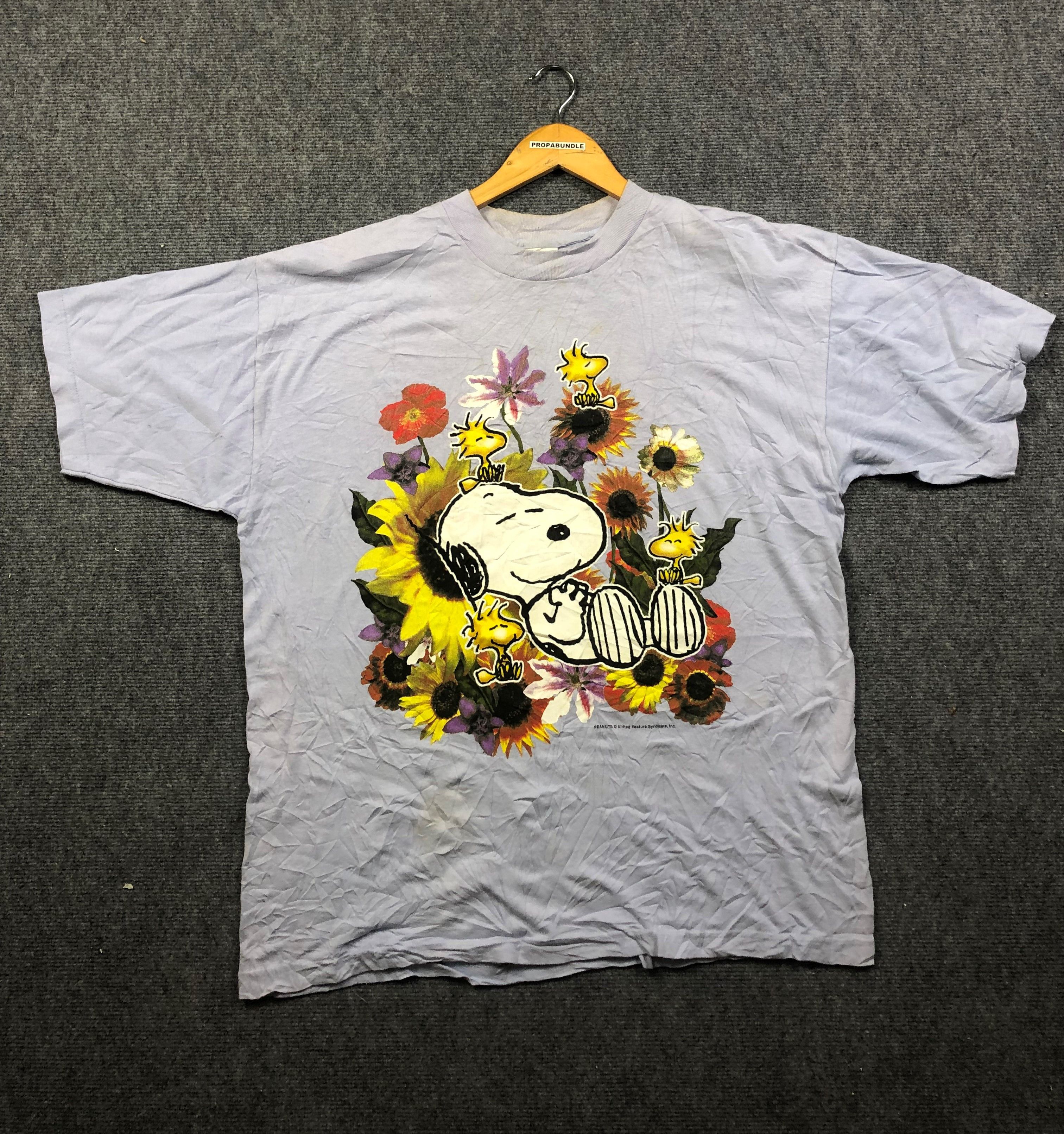 Peanuts Vintage Snoopy Tshirt Size US XL / EU 56 / 4 - 1 Thumbnail