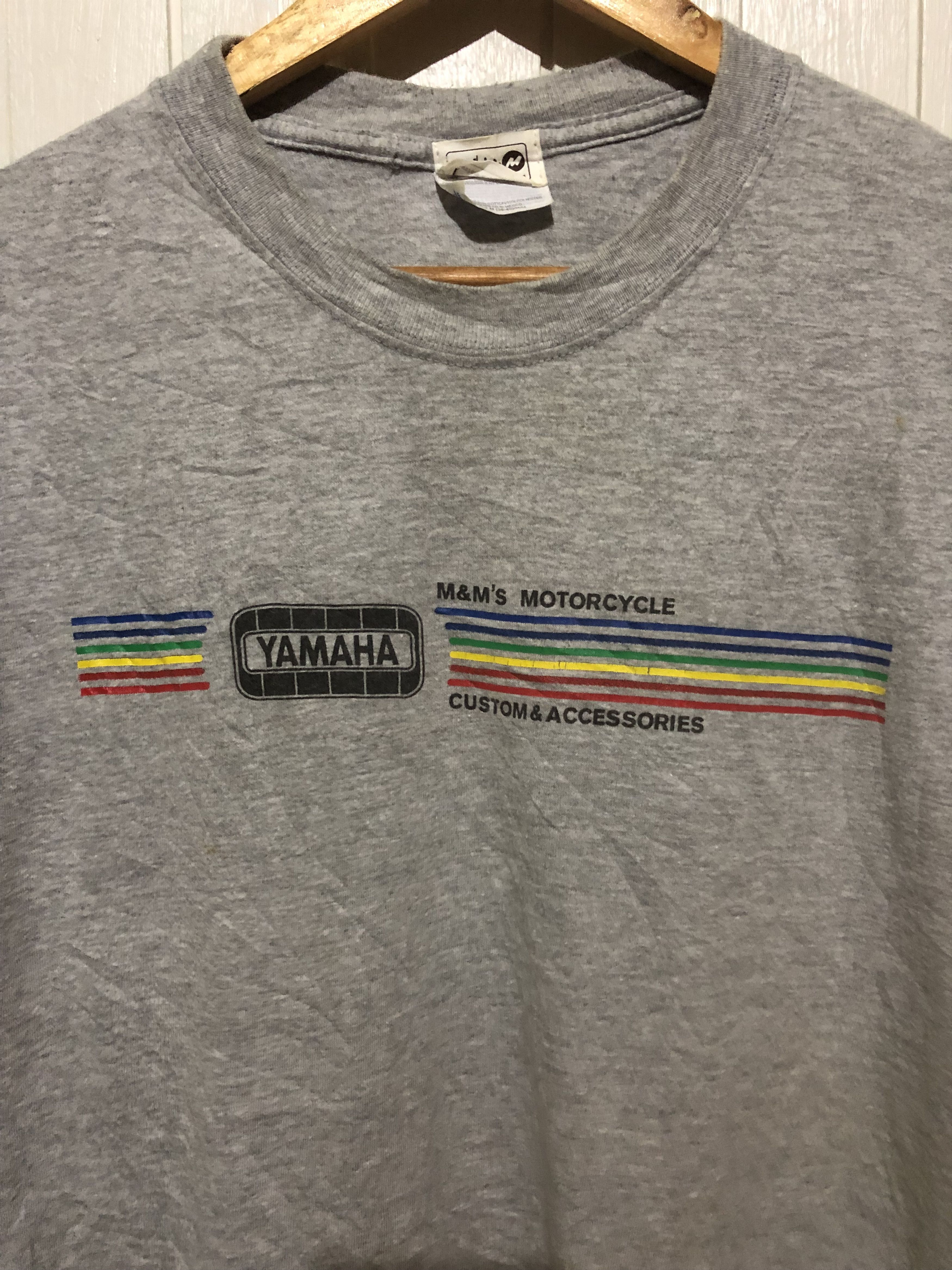 Yamaha Yamaha M&M Motorcycle Custom & Accessories Tshirt Size US M / EU 48-50 / 2 - 2 Thumbnail