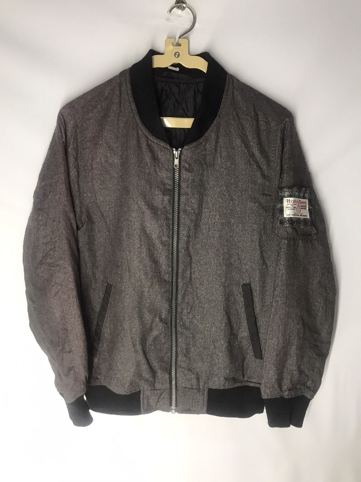 Harris Tweed Harris tweed flight zipper jacket Size US S / EU 44-46 / 1 - 5 Thumbnail