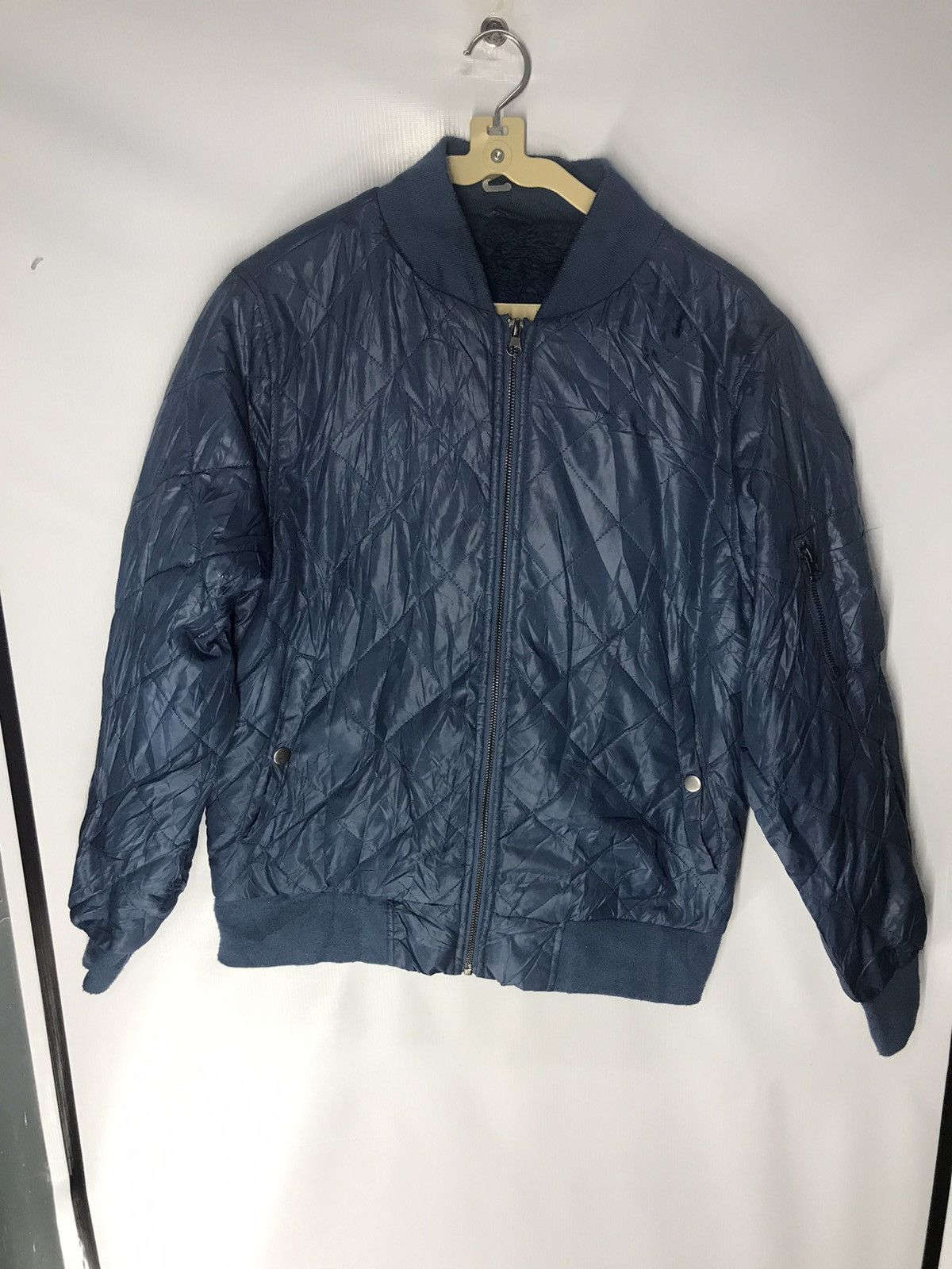 Japanese Brand Flight zipper jacket quilted puffer Size US M / EU 48-50 / 2 - 6 Thumbnail
