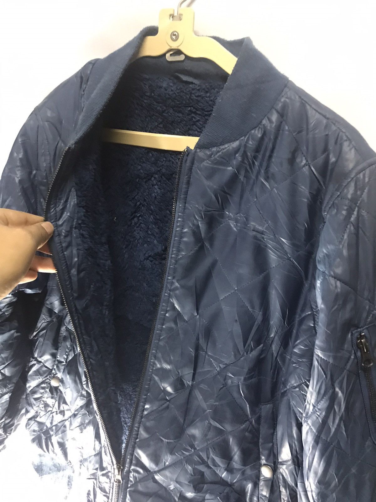 Japanese Brand Flight zipper jacket quilted puffer Size US M / EU 48-50 / 2 - 3 Thumbnail