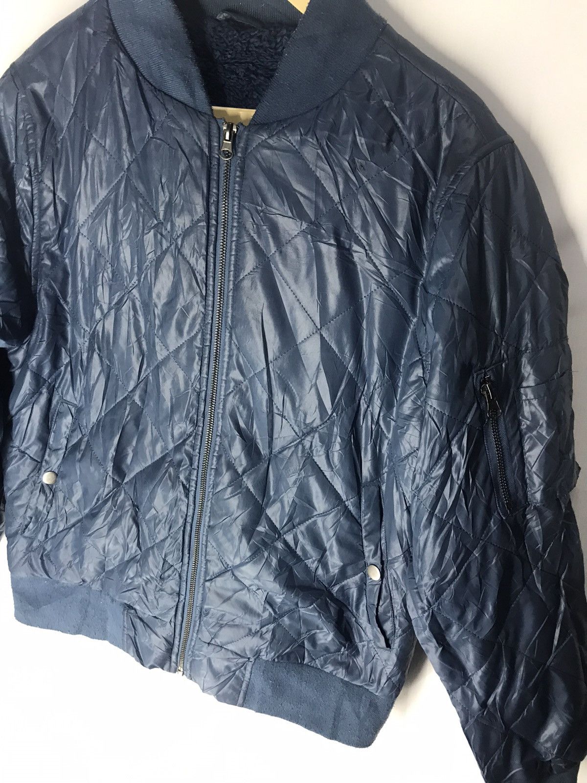 Japanese Brand Flight zipper jacket quilted puffer Size US M / EU 48-50 / 2 - 4 Thumbnail