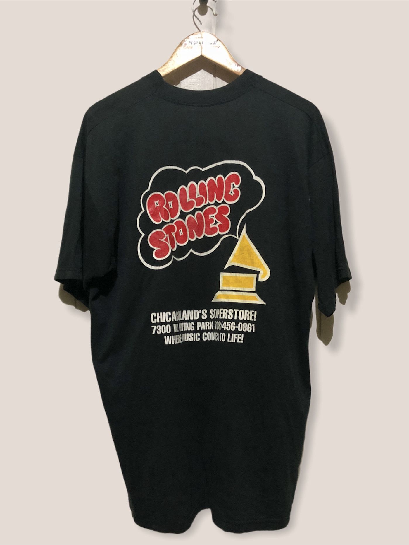 Band Tees Vintage The Rolling Stones Size US XL / EU 56 / 4 - 6 Thumbnail