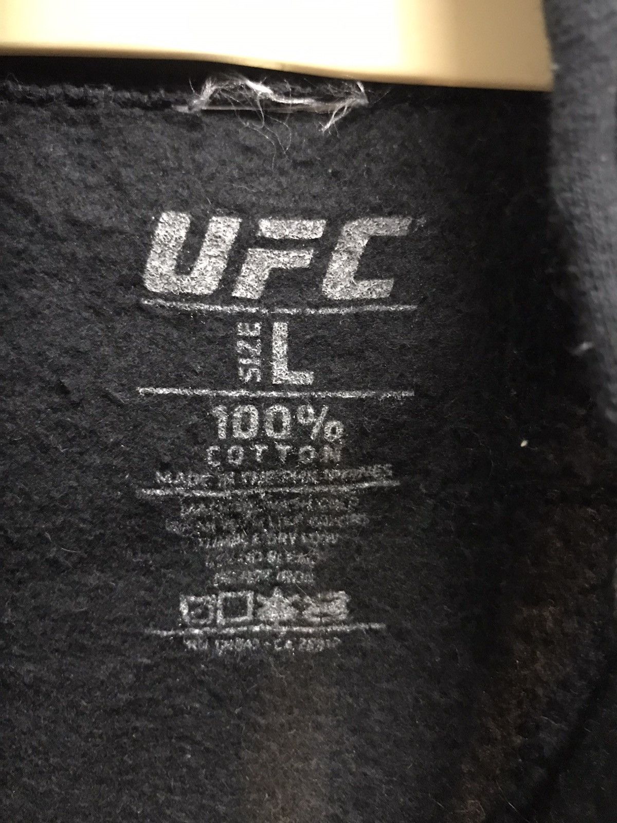 UFC Hoodie zipper UFC Size US L / EU 52-54 / 3 - 5 Thumbnail