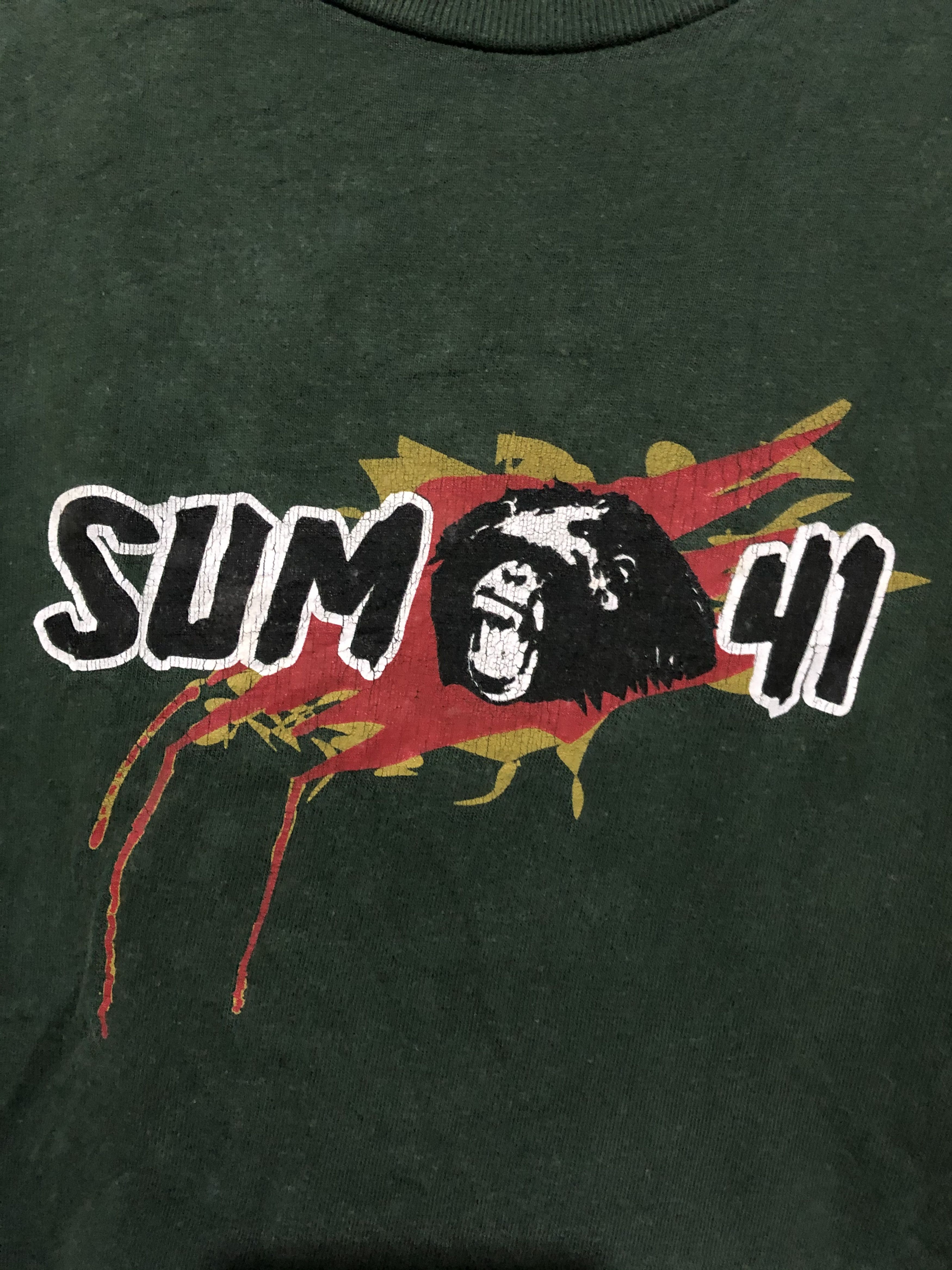 Band Tees Vintage Sum 41 Canadian Rock Band Tshirt Size US L / EU 52-54 / 3 - 2 Thumbnail