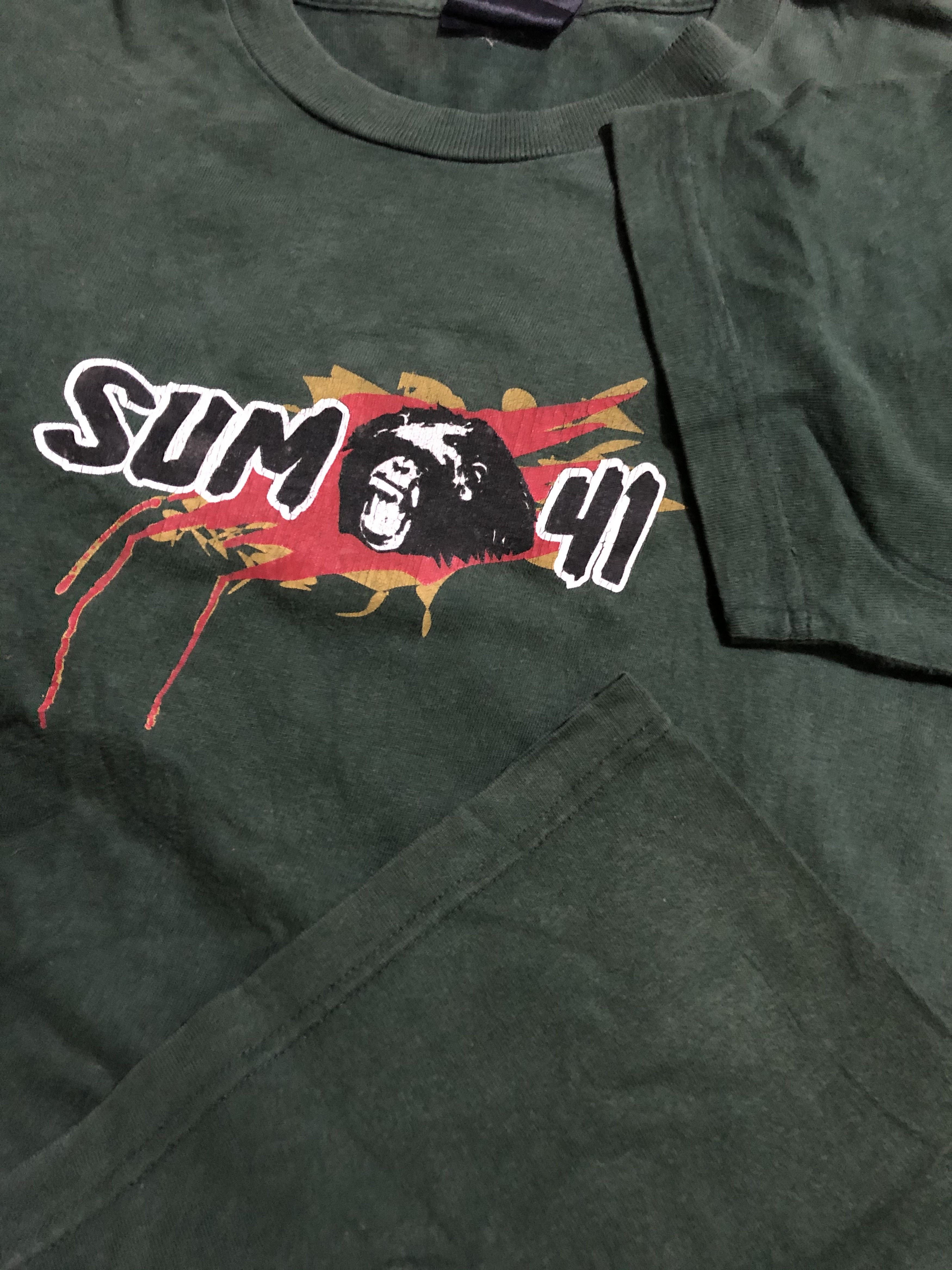 Band Tees Vintage Sum 41 Canadian Rock Band Tshirt Size US L / EU 52-54 / 3 - 5 Thumbnail