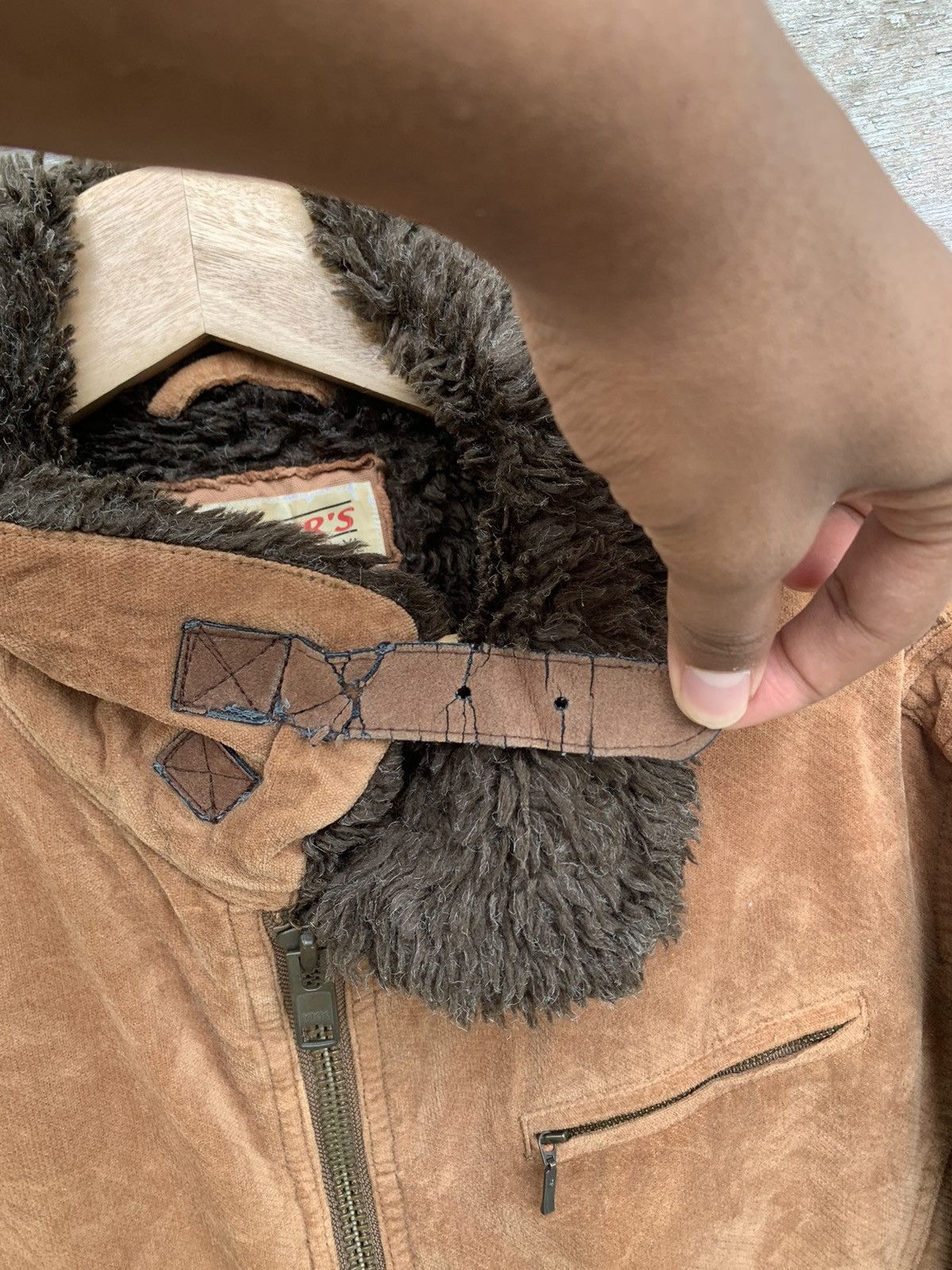 Vintage 👹Carters Fur Lined Detroit Style Jacket Size US XL / EU 56 / 4 - 12 Thumbnail