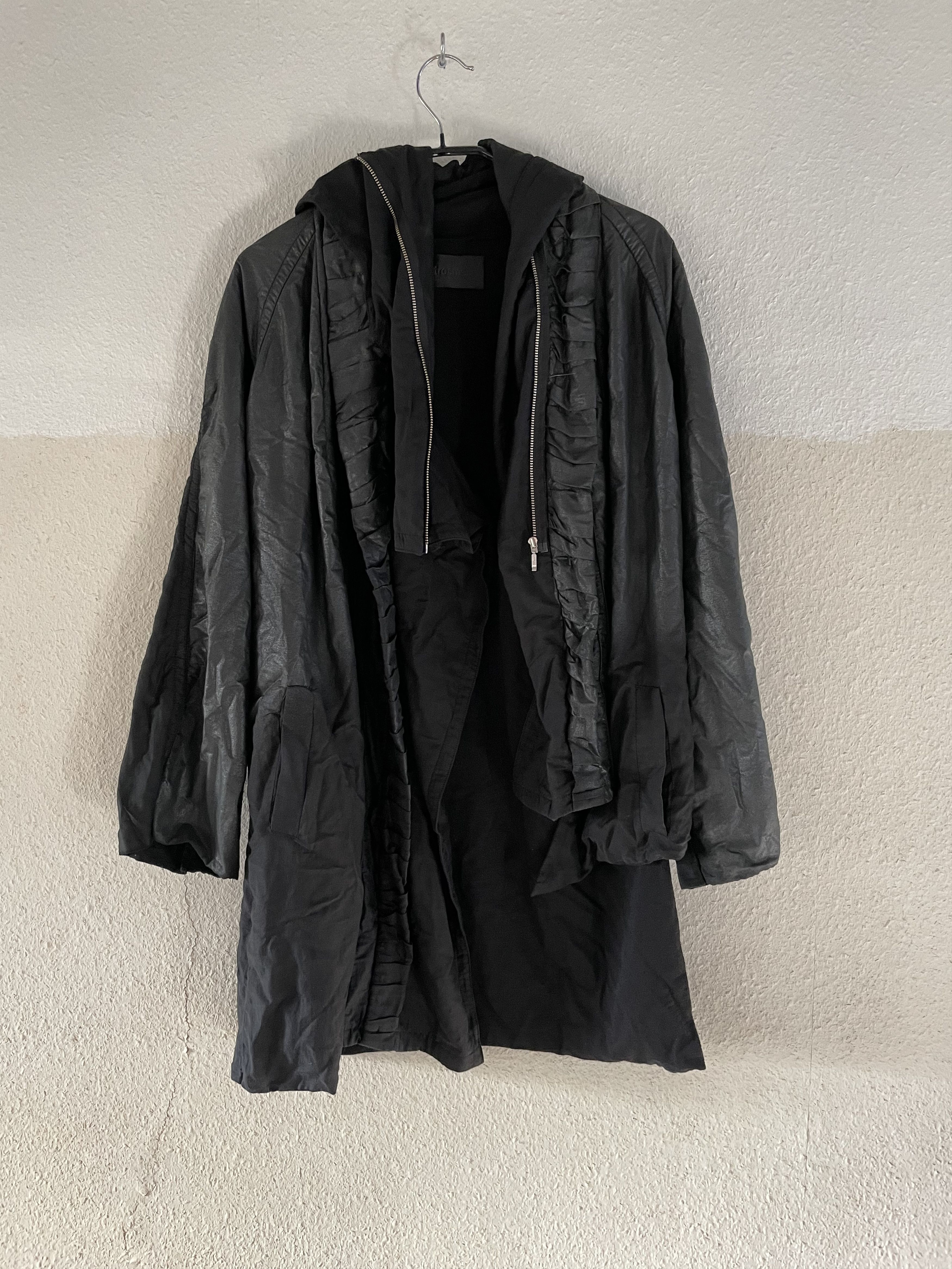 Designer parka coat zip bomber jacket - not biker hoodie leather Size US L / EU 52-54 / 3 - 2 Thumbnail