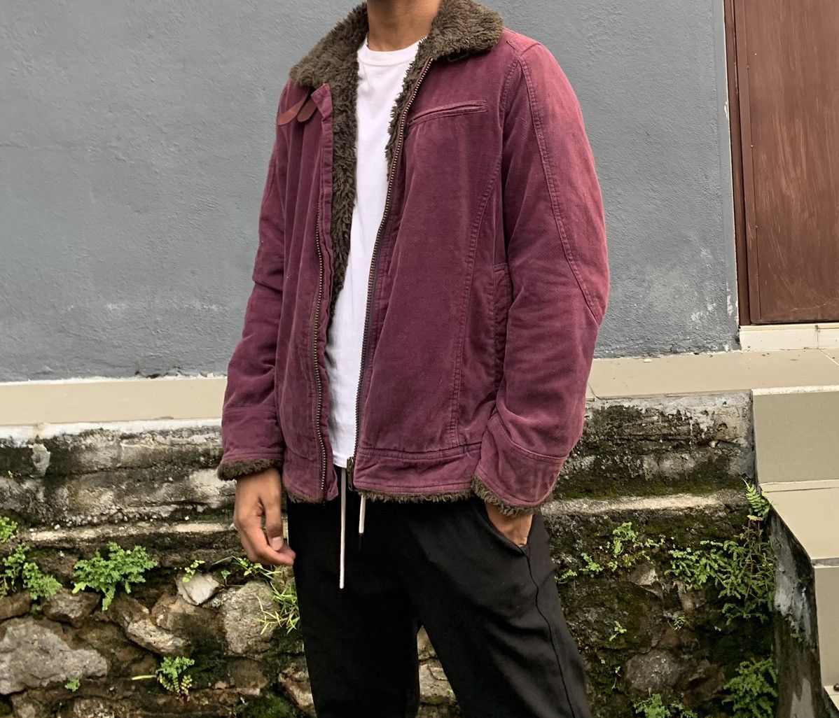 Vintage 👹Vintage Faded Carters Fur Lined Detroit Style Jacket Size US M / EU 48-50 / 2 - 3 Thumbnail