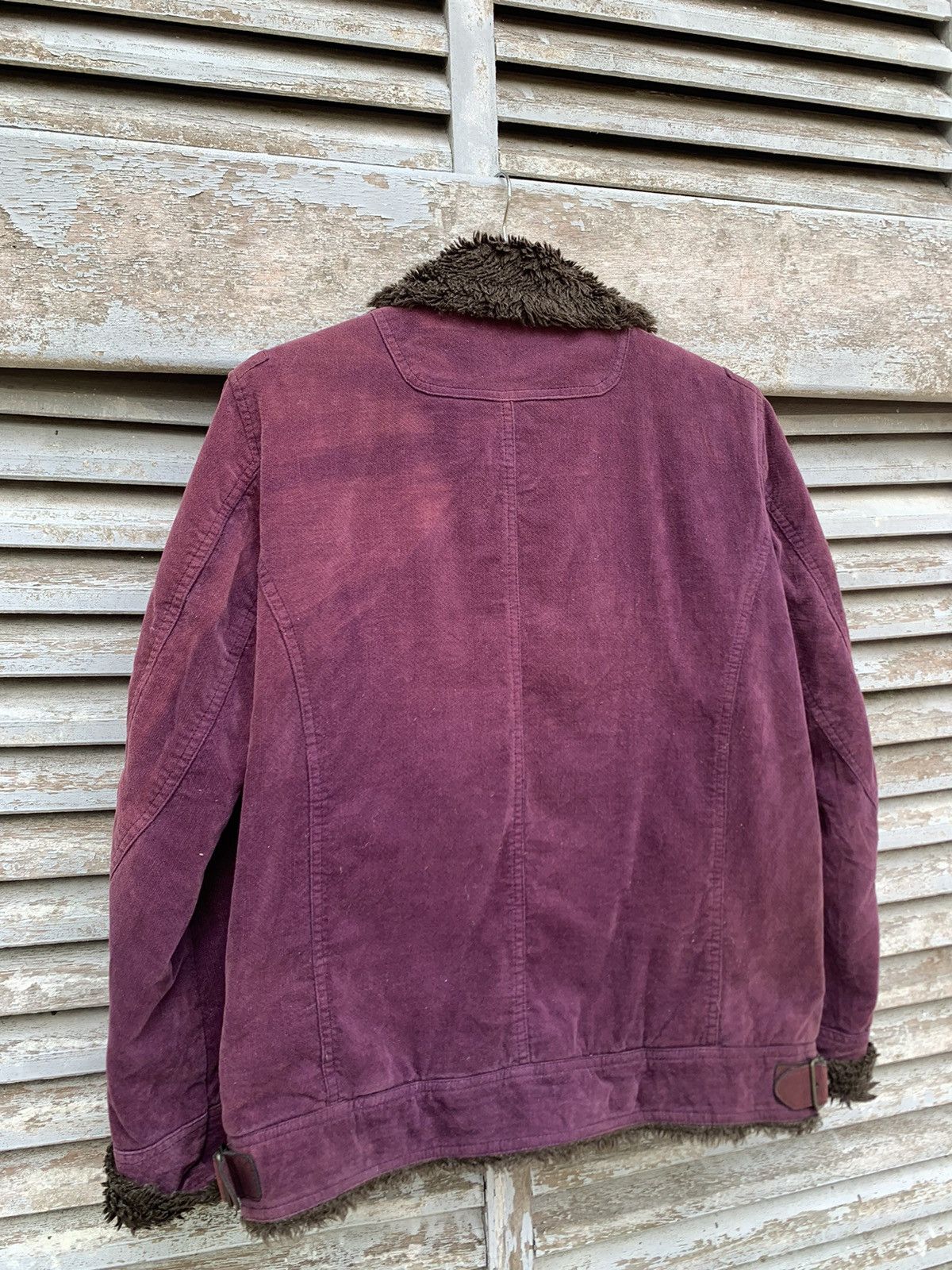 Vintage 👹Vintage Faded Carters Fur Lined Detroit Style Jacket Size US M / EU 48-50 / 2 - 13 Thumbnail
