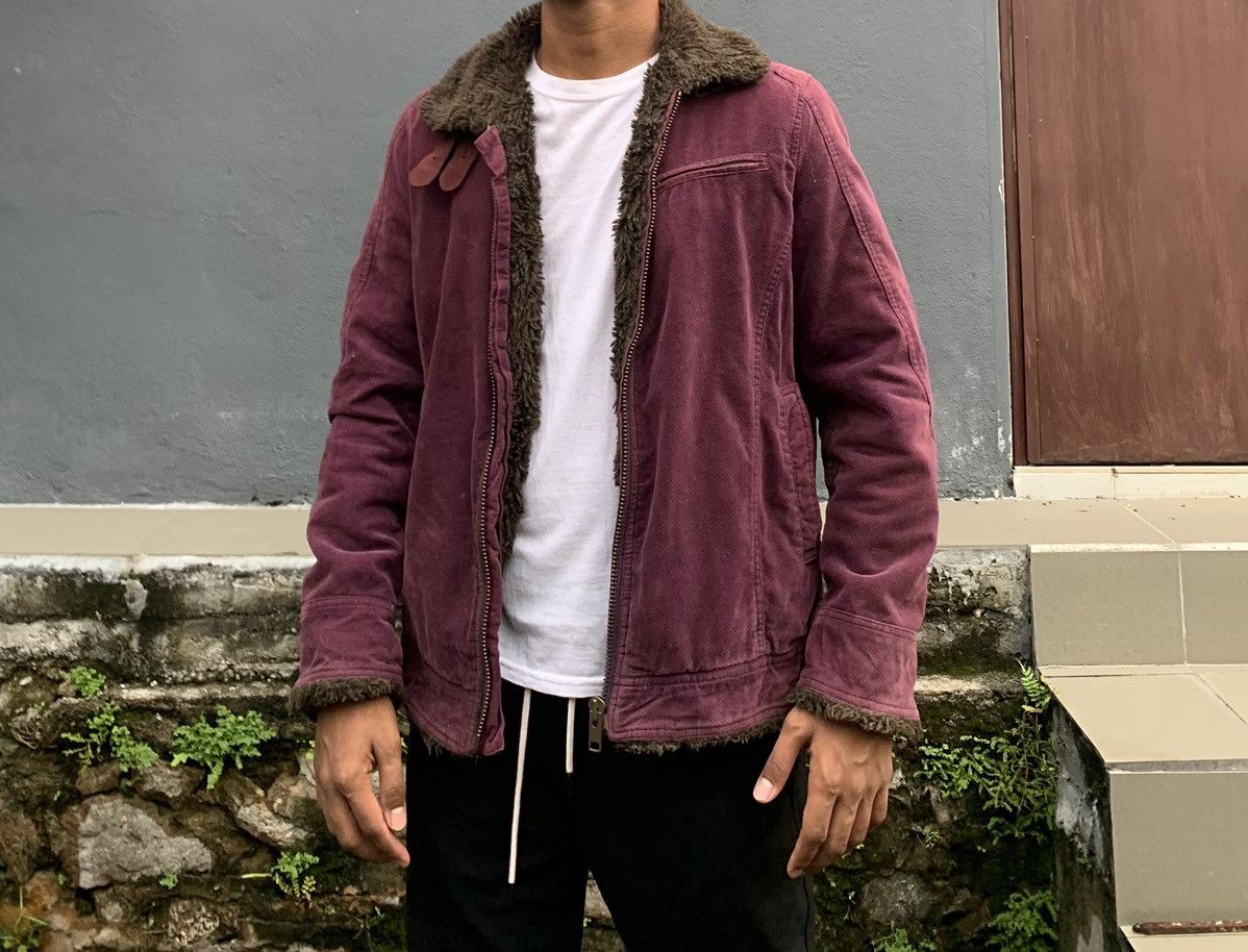 Vintage 👹Vintage Faded Carters Fur Lined Detroit Style Jacket Size US M / EU 48-50 / 2 - 6 Thumbnail