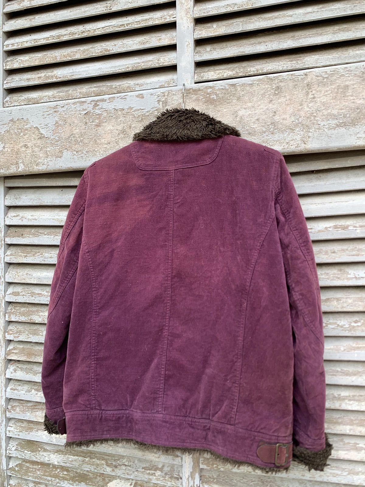 Vintage 👹Vintage Faded Carters Fur Lined Detroit Style Jacket Size US M / EU 48-50 / 2 - 12 Thumbnail