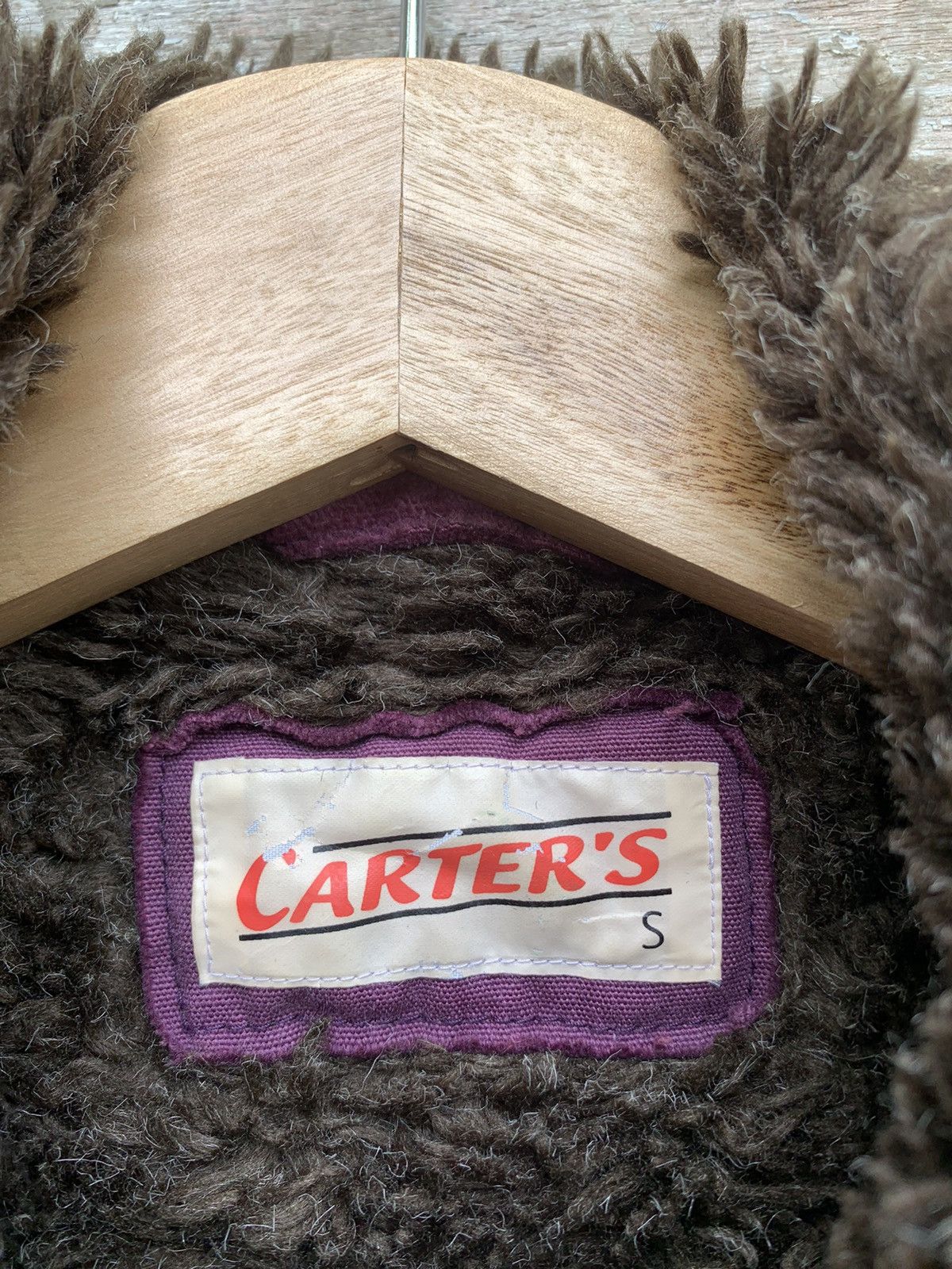 Vintage 👹Vintage Faded Carters Fur Lined Detroit Style Jacket Size US M / EU 48-50 / 2 - 15 Thumbnail