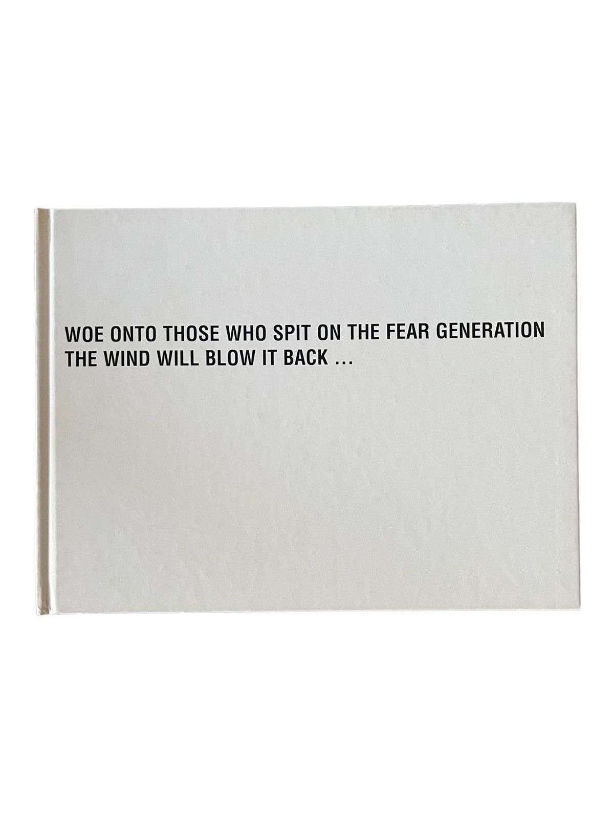 SIGNED Raf Simons SS02 Book