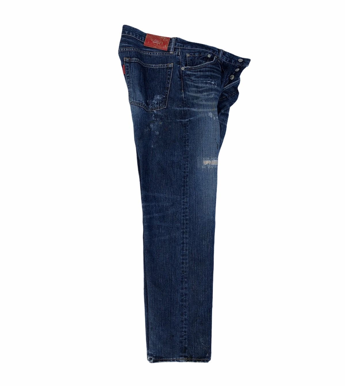 Swagger Swagger Distressed Denim Pant Made In Japan Size US 34 / EU 50 - 2 Thumbnail