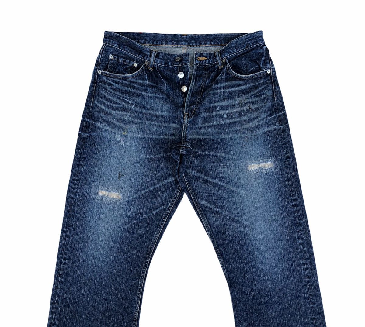 Swagger Swagger Distressed Denim Pant Made In Japan Size US 34 / EU 50 - 3 Thumbnail