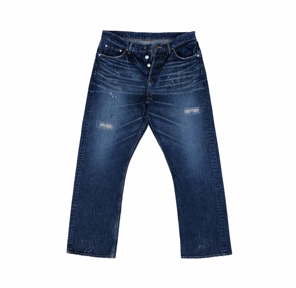 Swagger Distressed Denim Pant Made In Japan