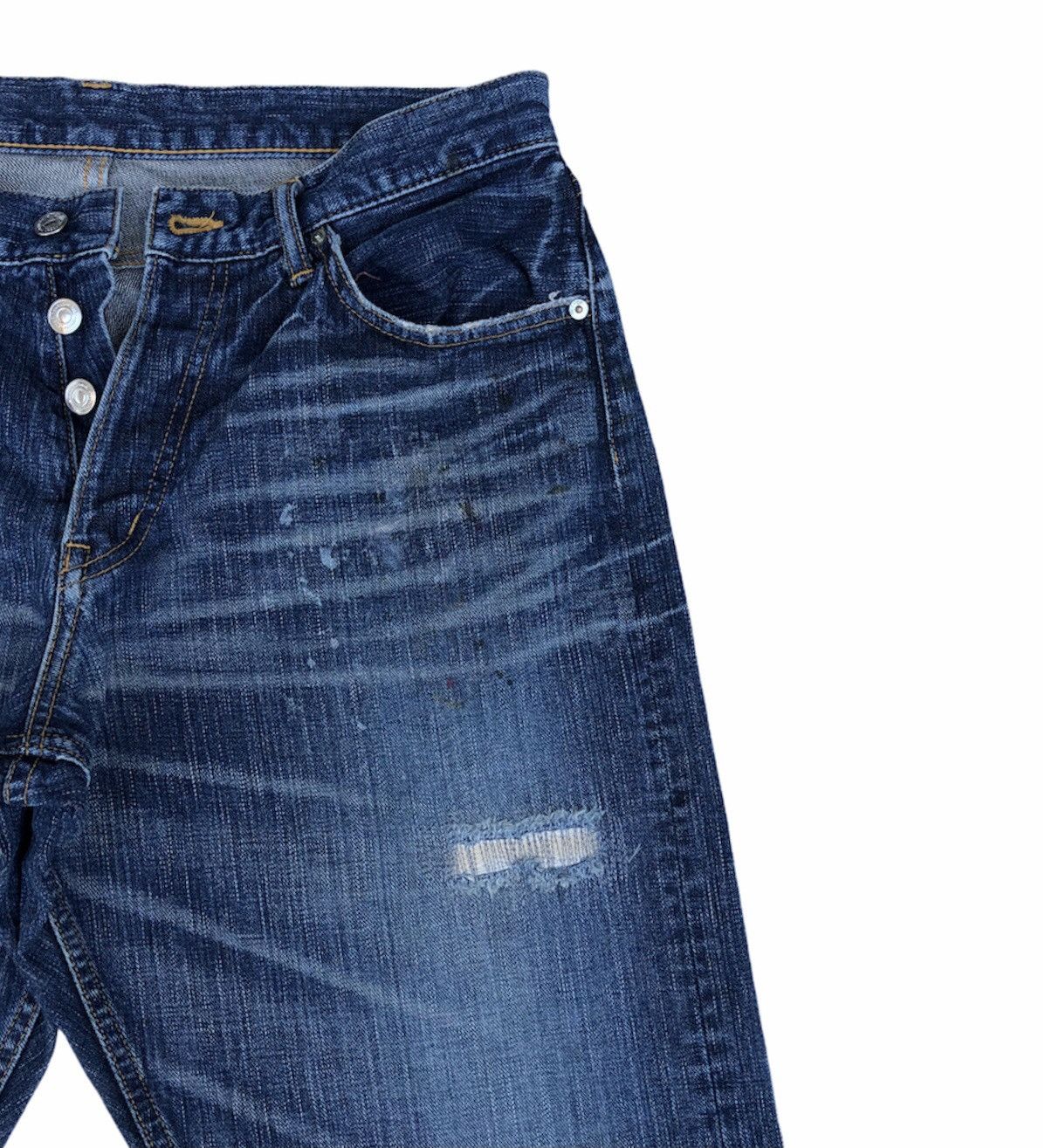 Swagger Swagger Distressed Denim Pant Made In Japan Size US 34 / EU 50 - 5 Thumbnail