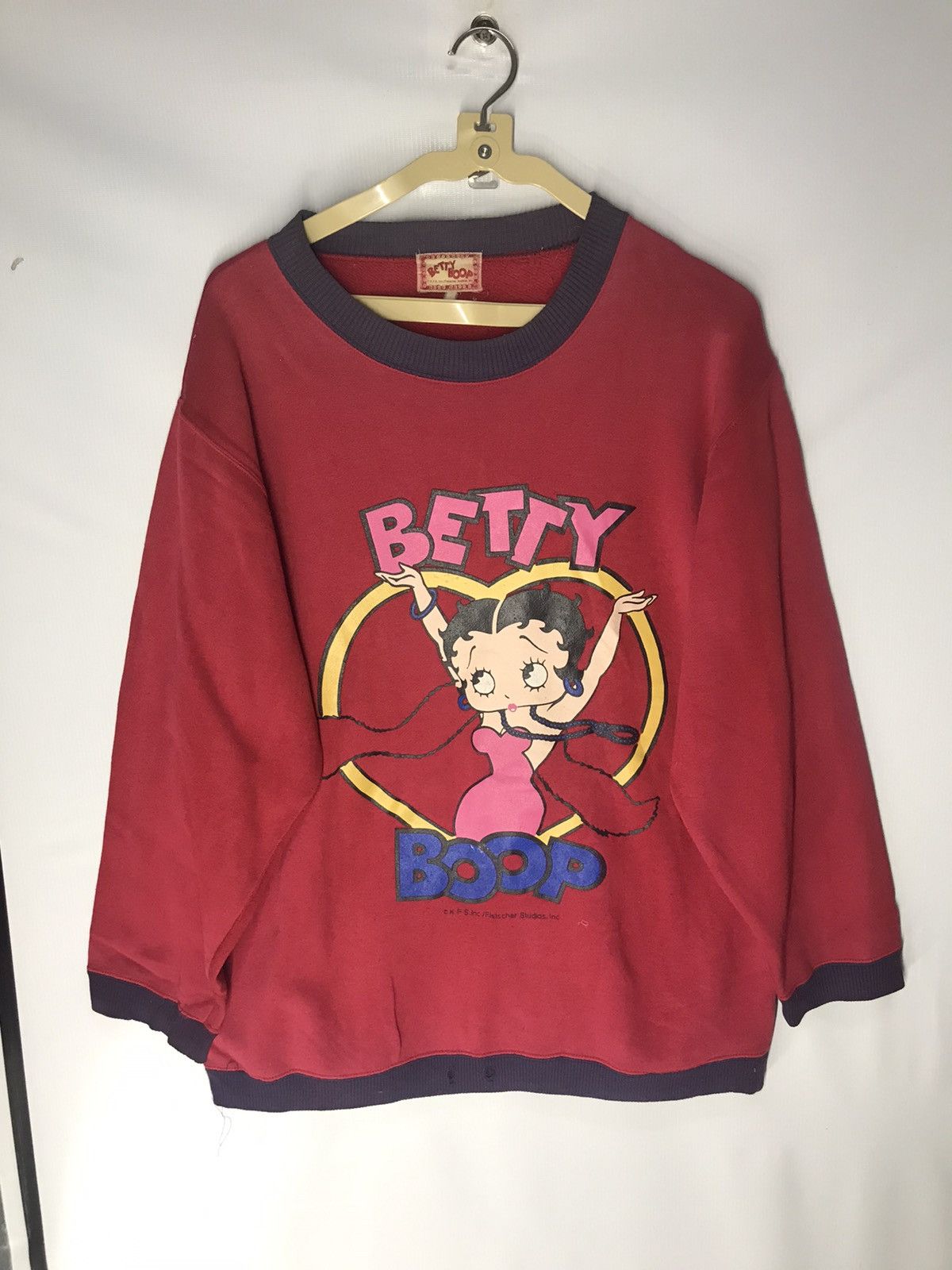 Cartoon Network × Vintage Vintage Betty boot crewneck sweatshirt Size US M / EU 48-50 / 2 - 6 Thumbnail