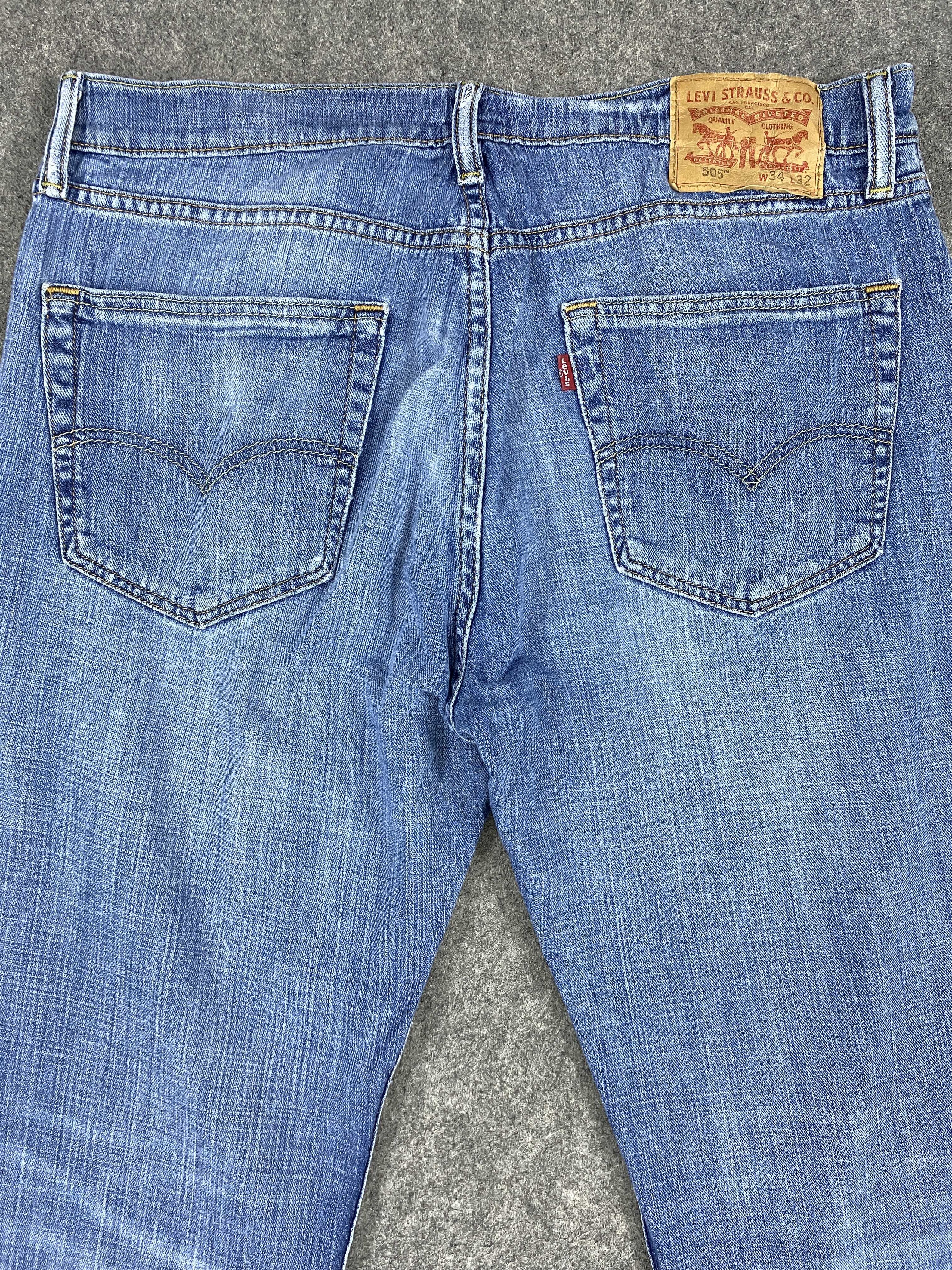 Levi's Blue Levi's 505 Jeans 34x31 Denim -SJ108 Size US 34 / EU 50 - 4 Thumbnail