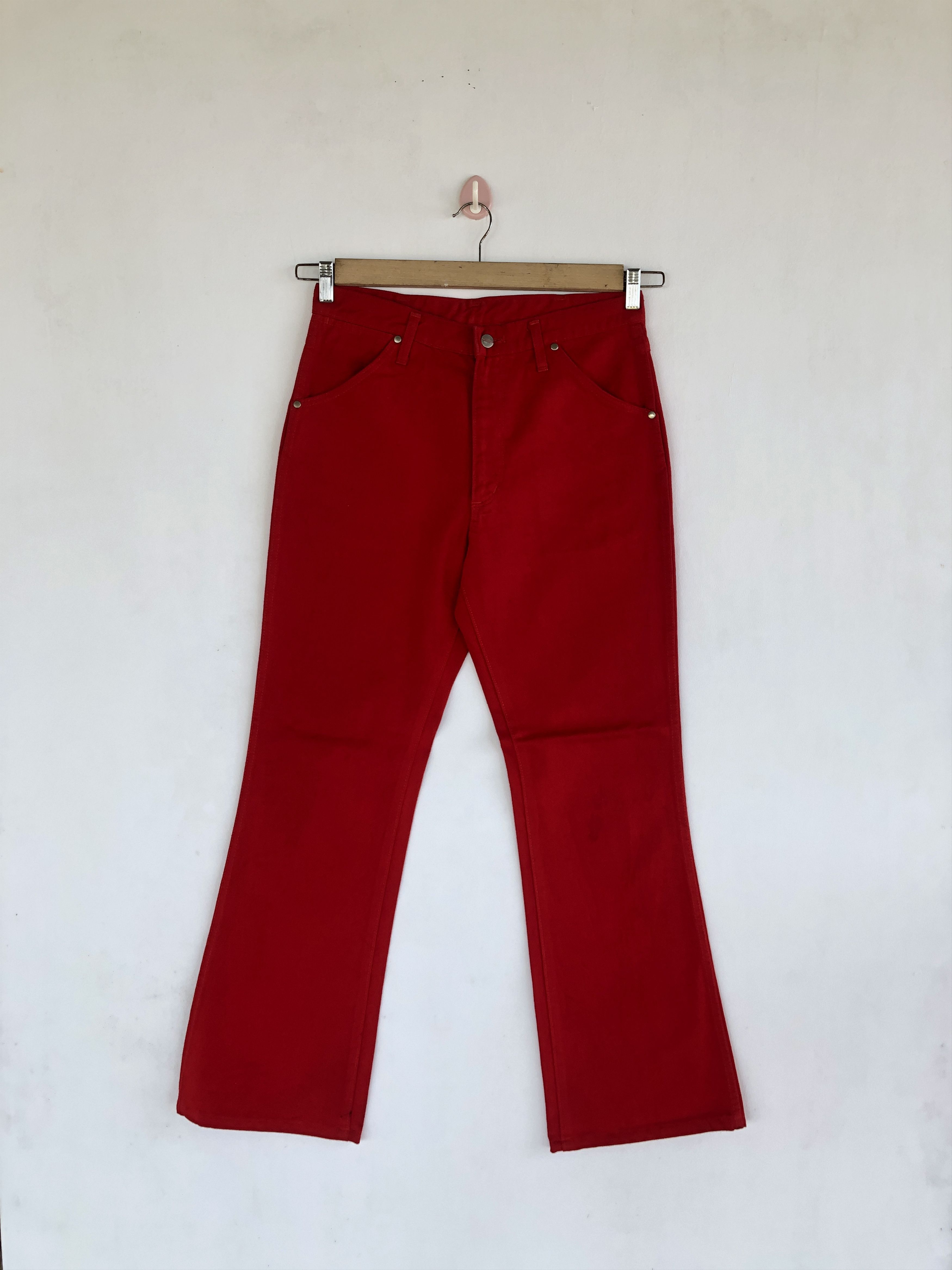 Johnbull Vintage Flare Jeans Blue Bell Red Maverick Denim Pants Size US 30 / EU 46 - 1 Thumbnail