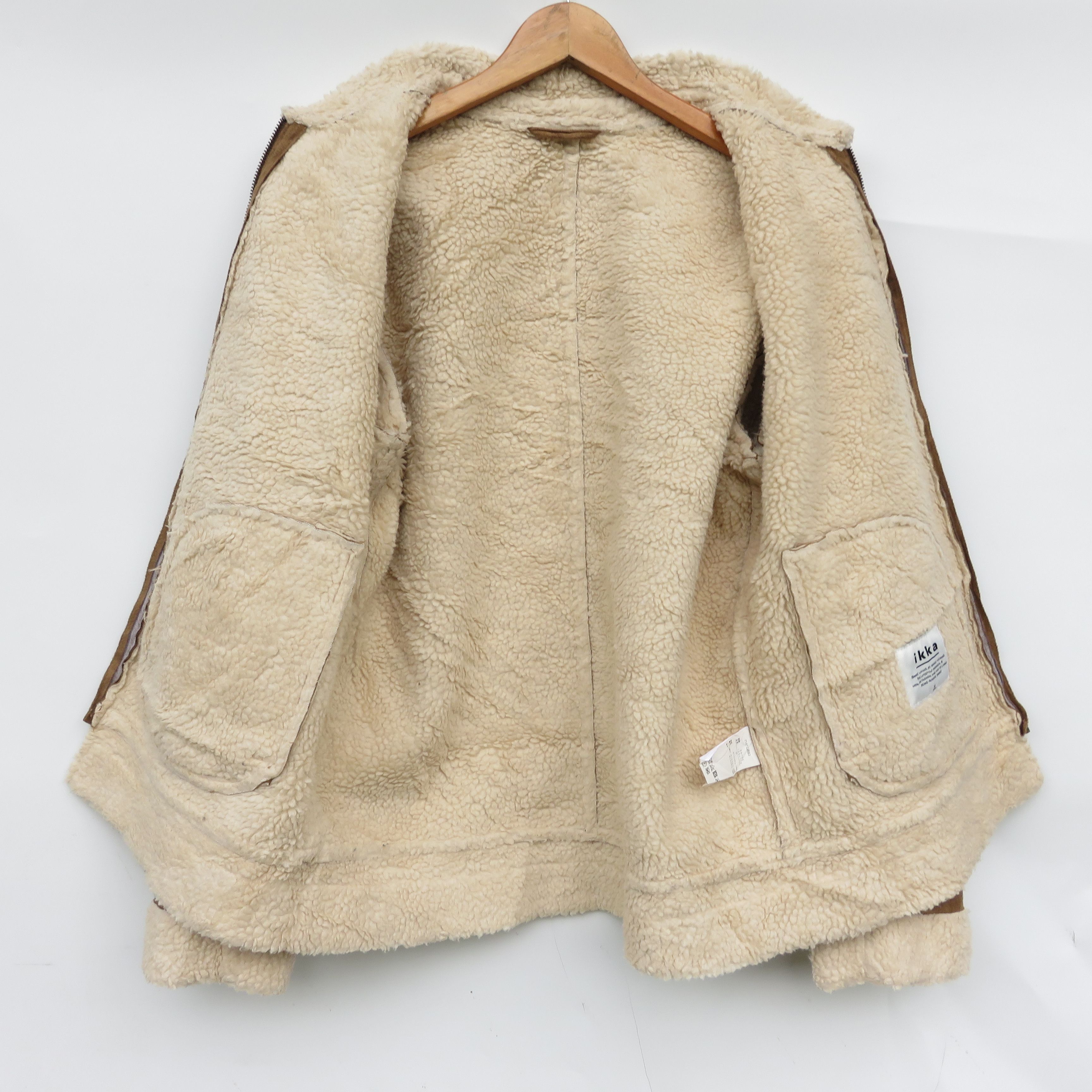 Vintage Shearling Fleece Sherpa Deep Pile Jacket Size US M / EU 48-50 / 2 - 7 Thumbnail