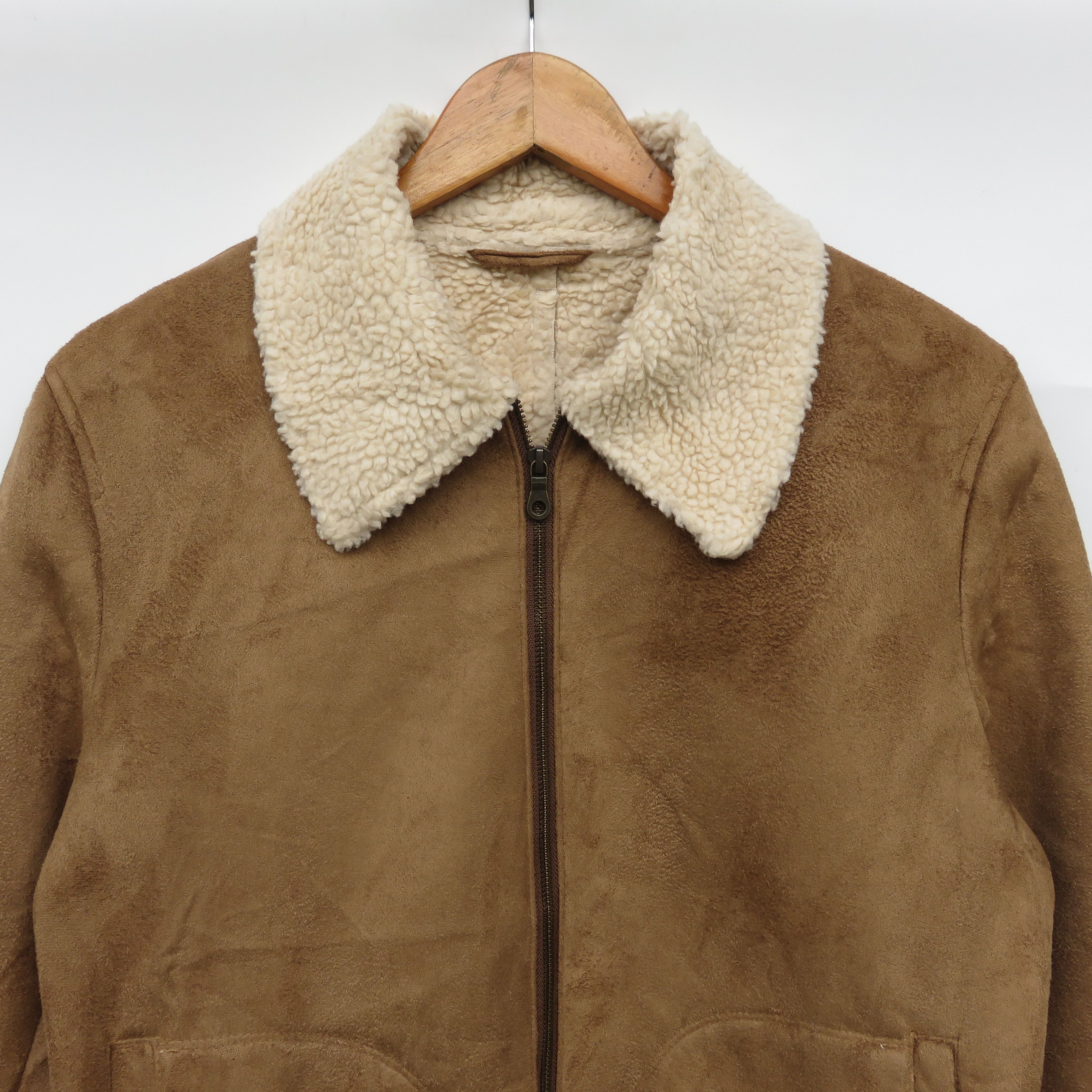 Vintage Shearling Fleece Sherpa Deep Pile Jacket Size US M / EU 48-50 / 2 - 3 Thumbnail