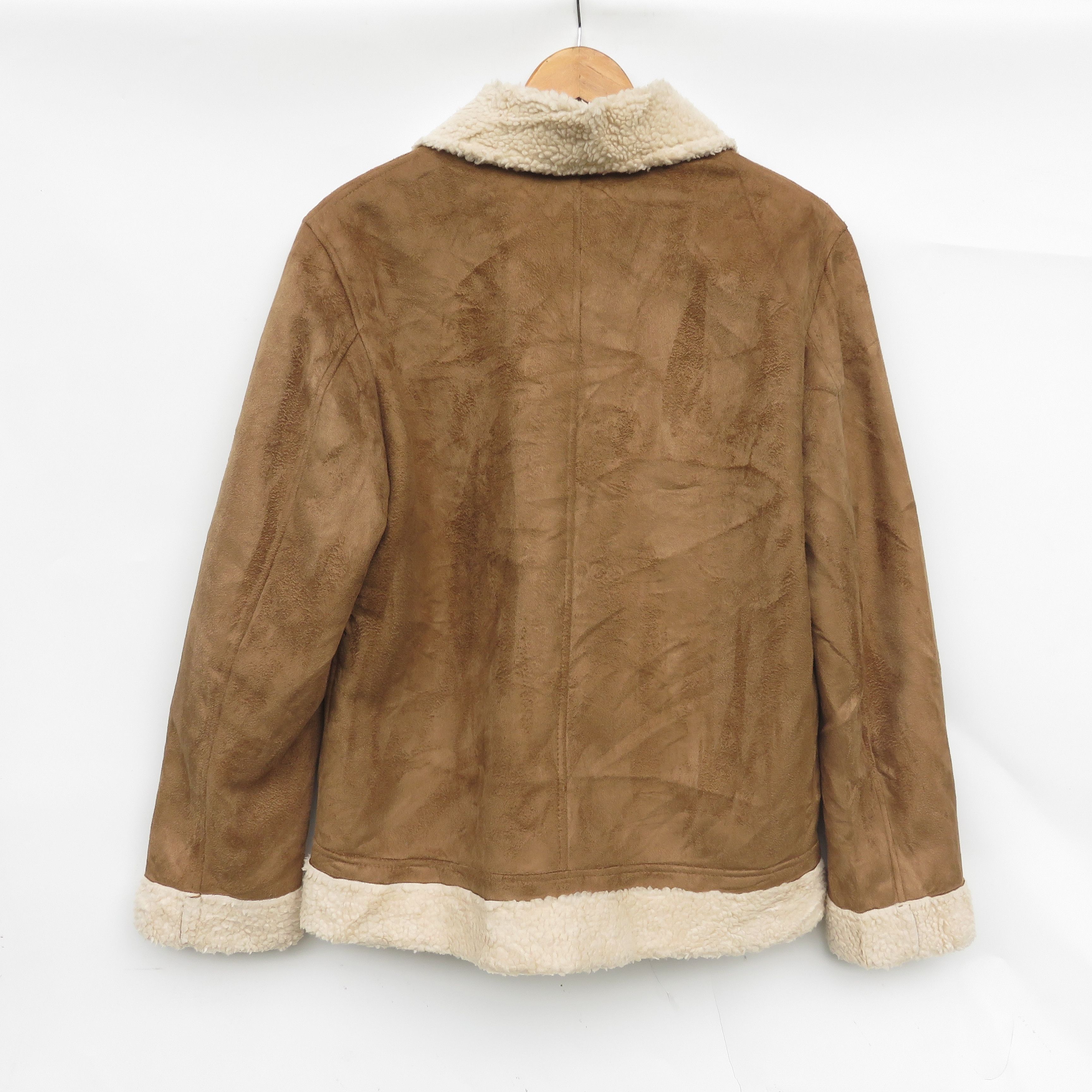 Vintage Shearling Fleece Sherpa Deep Pile Jacket Size US M / EU 48-50 / 2 - 6 Thumbnail