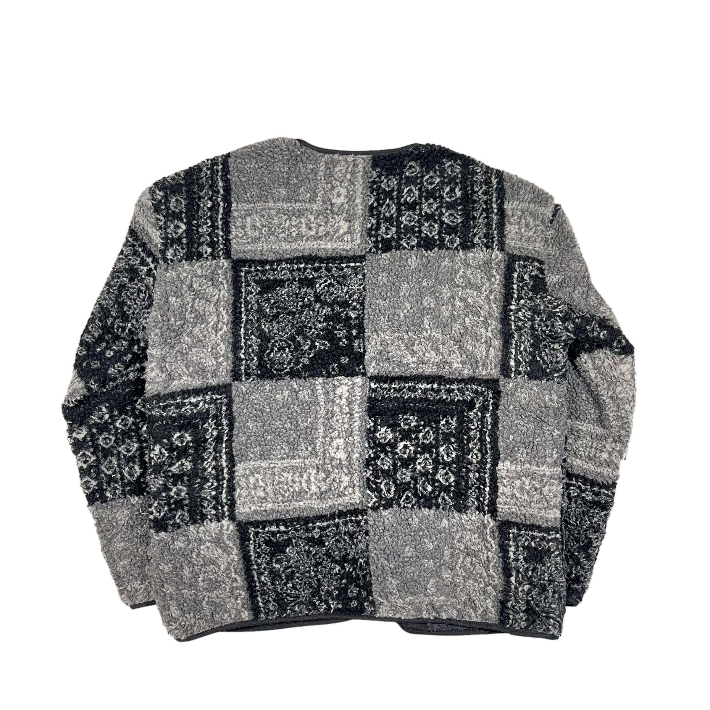 Beauty Beast × If Six Was Nine Paisley Fleece Sherpa Deep Pile Cardigan Size US L / EU 52-54 / 3 - 4 Thumbnail