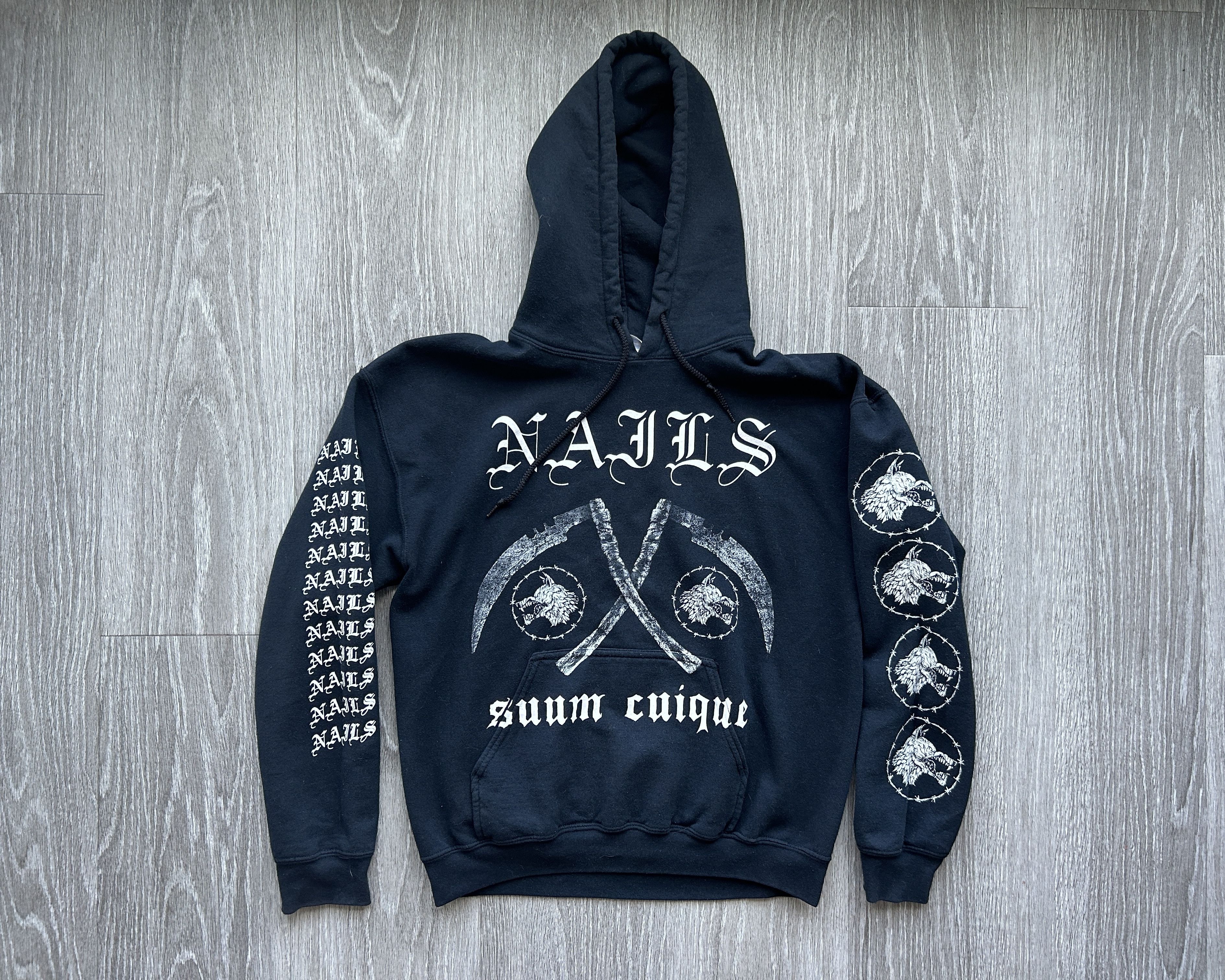 Nails Suum Cuique Pullover Hoodie