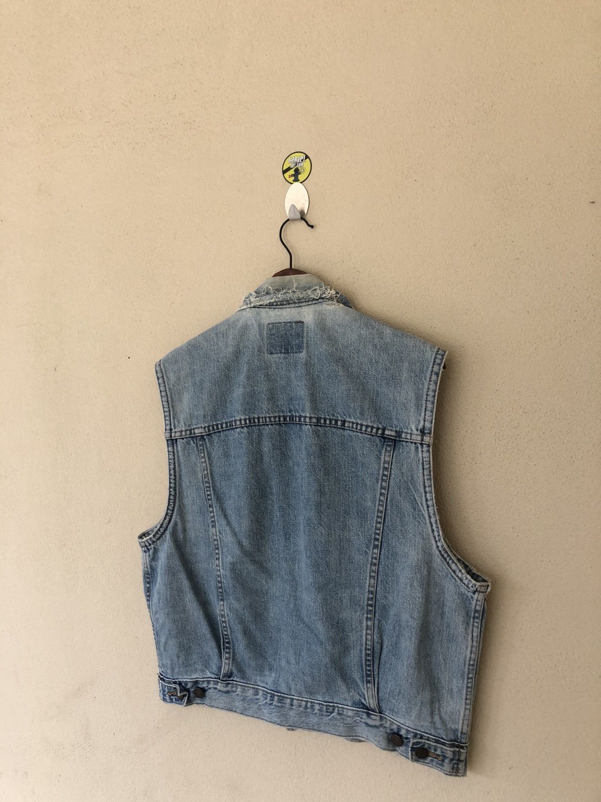 Big John × Vintage VINTAGE BIG JOHN DISSTRESSED VEST Size US L / EU 52-54 / 3 - 4 Thumbnail