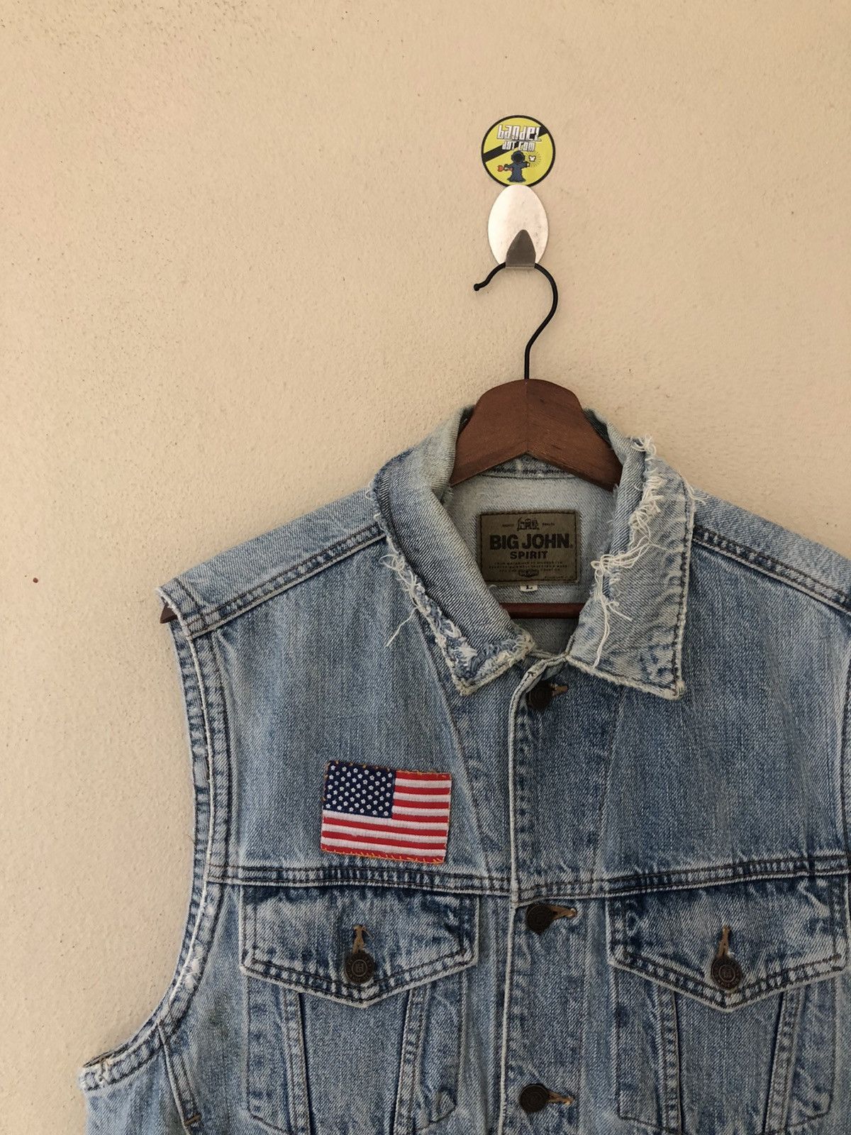 Big John × Vintage VINTAGE BIG JOHN DISSTRESSED VEST Size US L / EU 52-54 / 3 - 3 Thumbnail