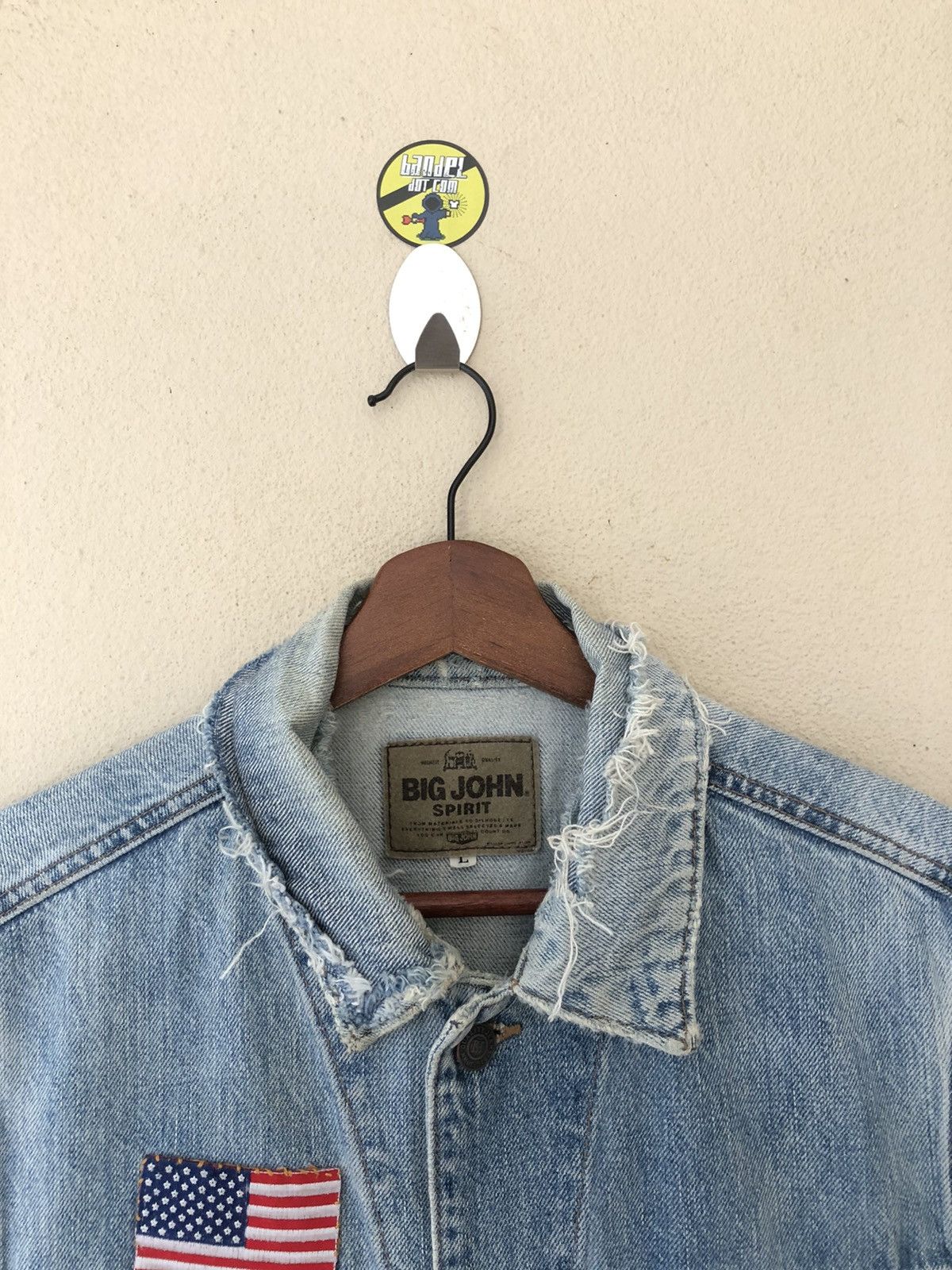 Big John × Vintage VINTAGE BIG JOHN DISSTRESSED VEST Size US L / EU 52-54 / 3 - 7 Thumbnail