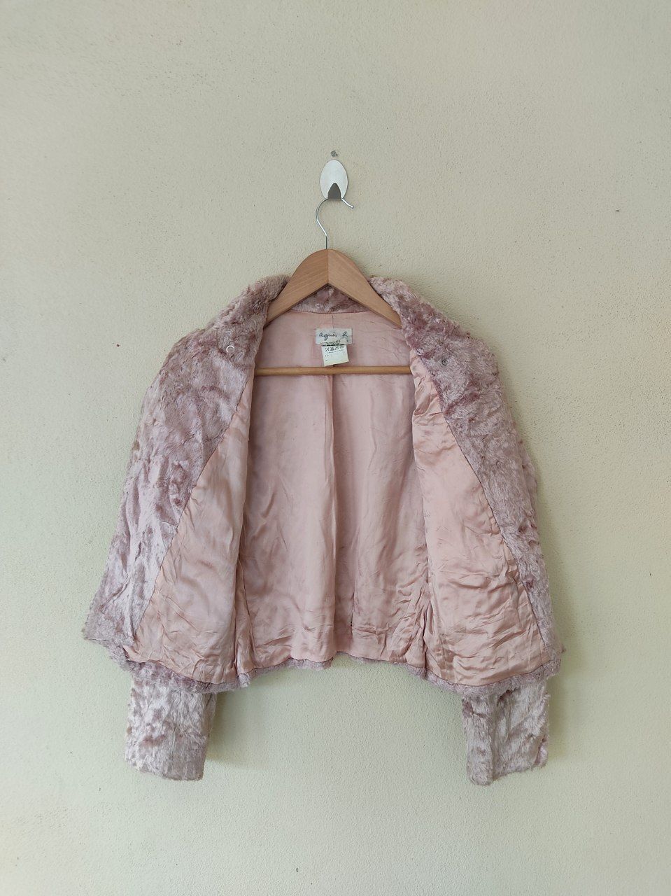 Vintage × agnes b. Agnes B Fur Shearling Jacket Size M / US 6-8 / IT 42-44 - 4 Thumbnail