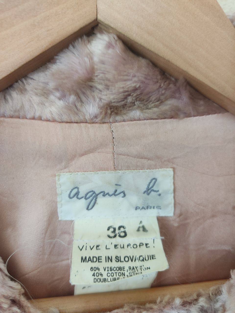 Vintage × agnes b. Agnes B Fur Shearling Jacket Size M / US 6-8 / IT 42-44 - 5 Thumbnail