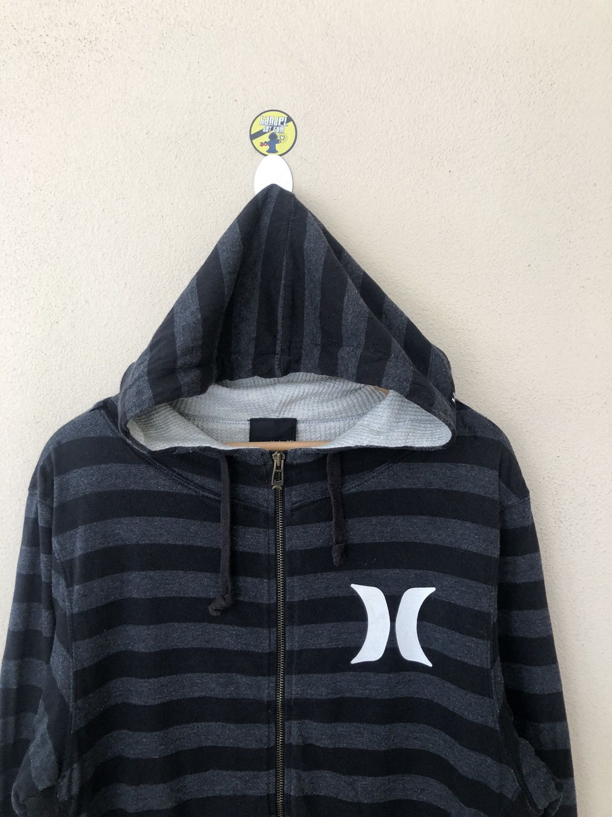 Hurley × Seditionaries LONG LIVE ANARCHY HURLEY STRIPE HOODIE Size US L / EU 52-54 / 3 - 4 Thumbnail