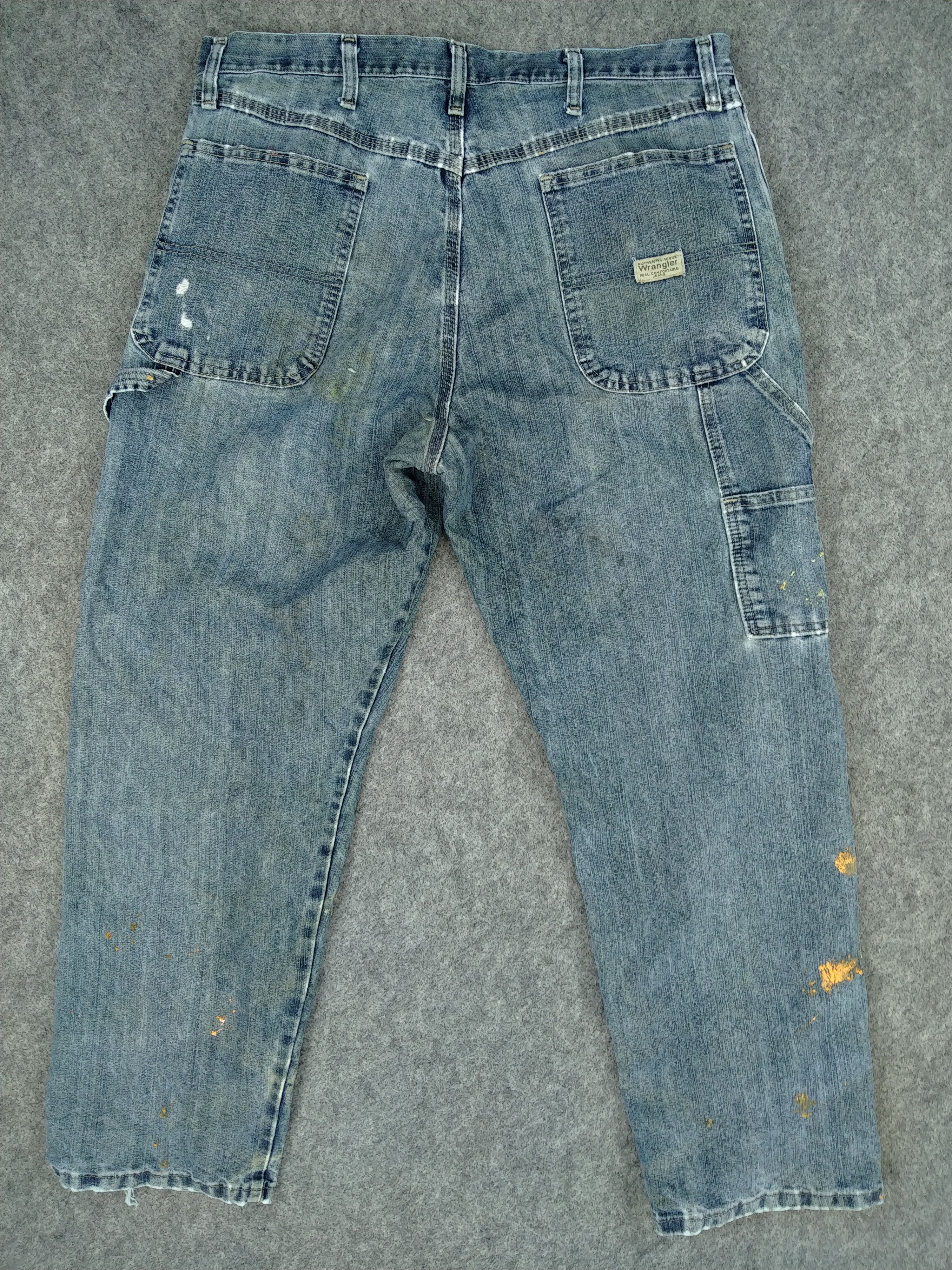 Wrangler Wrangler Carpenter Denim 35x30.5 -JN314 Size US 35 - 2 Thumbnail