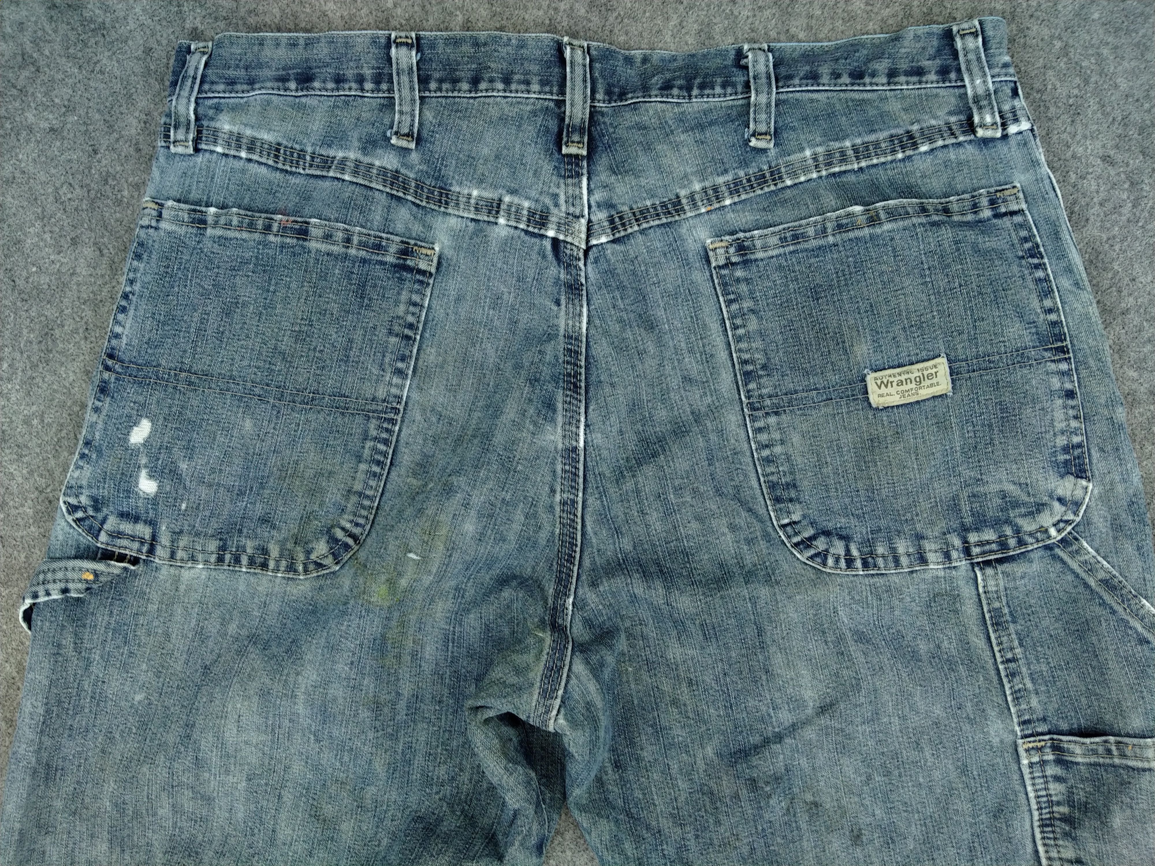 Wrangler Wrangler Carpenter Denim 35x30.5 -JN314 Size US 35 - 4 Thumbnail