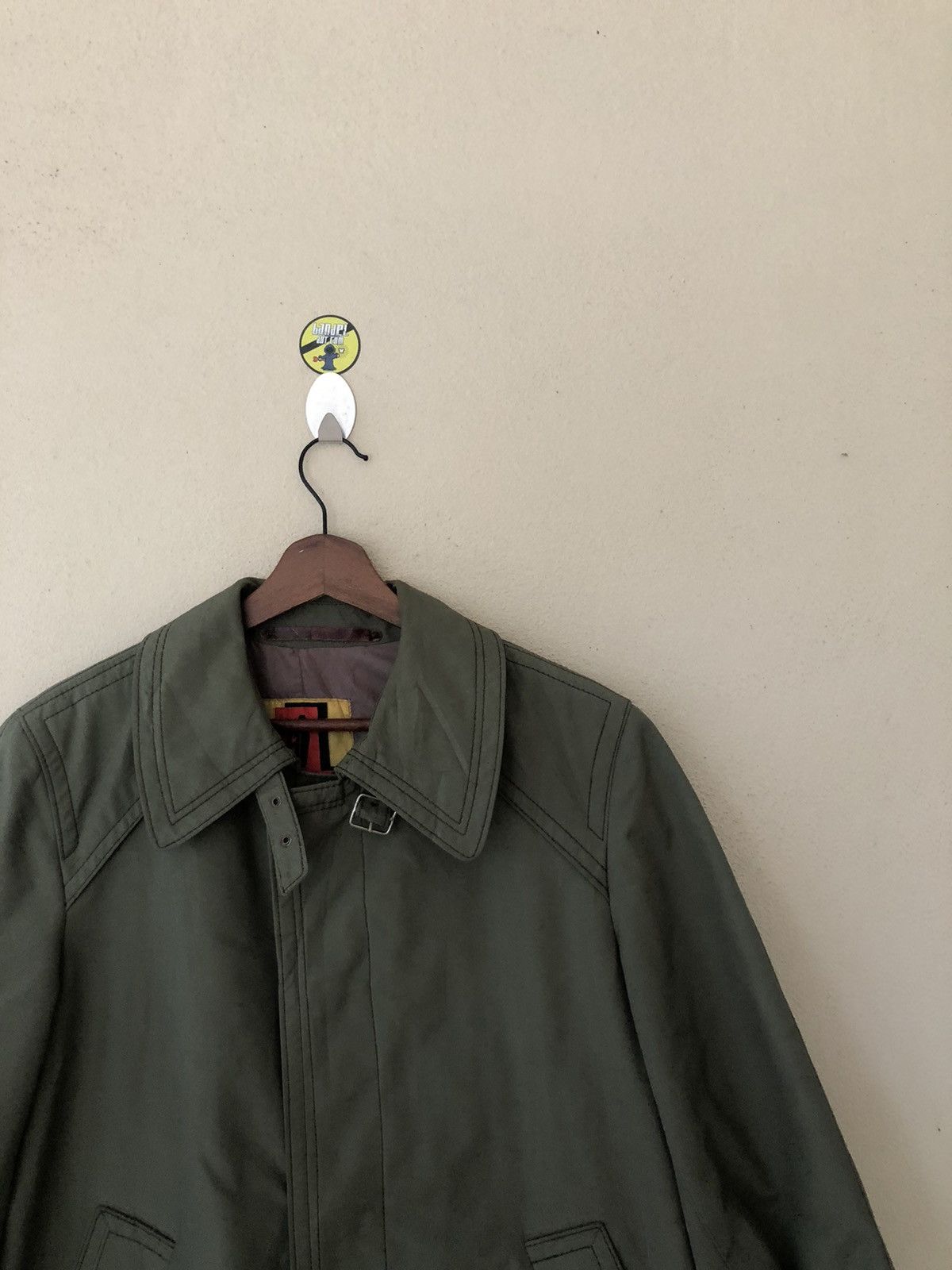 Designer × Vintage VINTAGE OMEX MADE IN POLAND CLASSIC TRENCH COAT Size US S / EU 44-46 / 1 - 3 Thumbnail