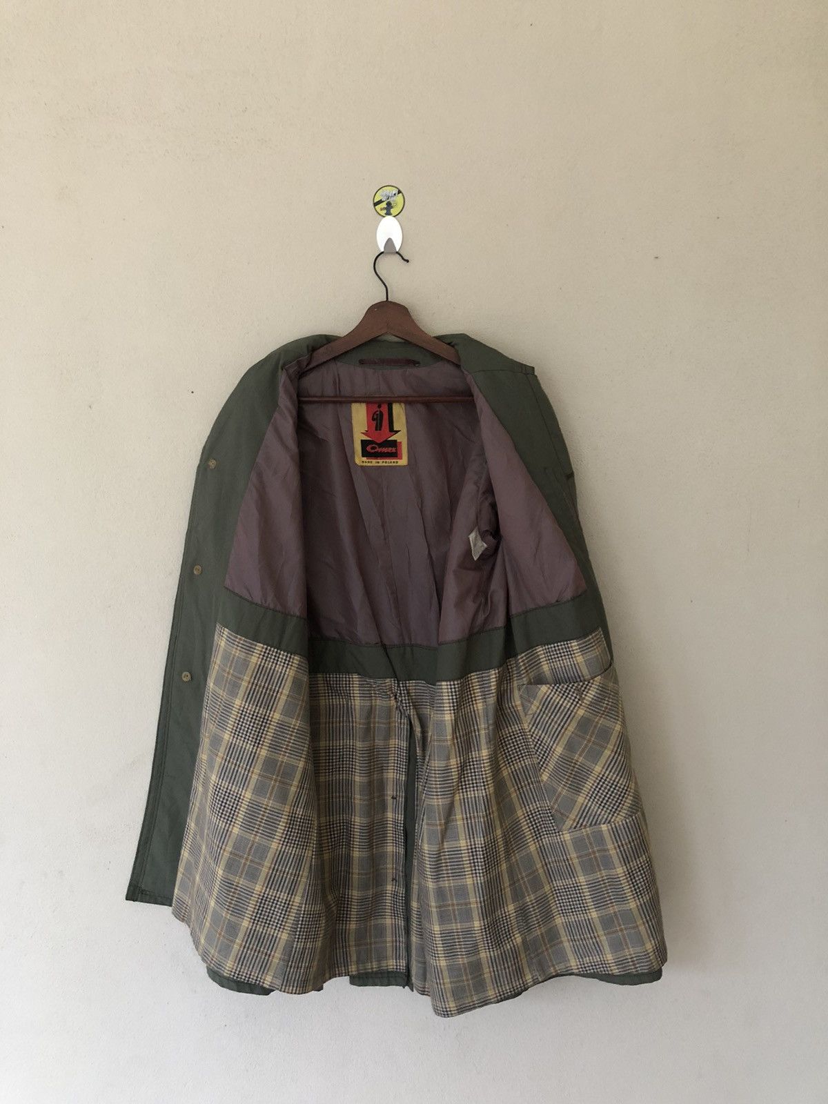 Designer × Vintage VINTAGE OMEX MADE IN POLAND CLASSIC TRENCH COAT Size US S / EU 44-46 / 1 - 7 Thumbnail