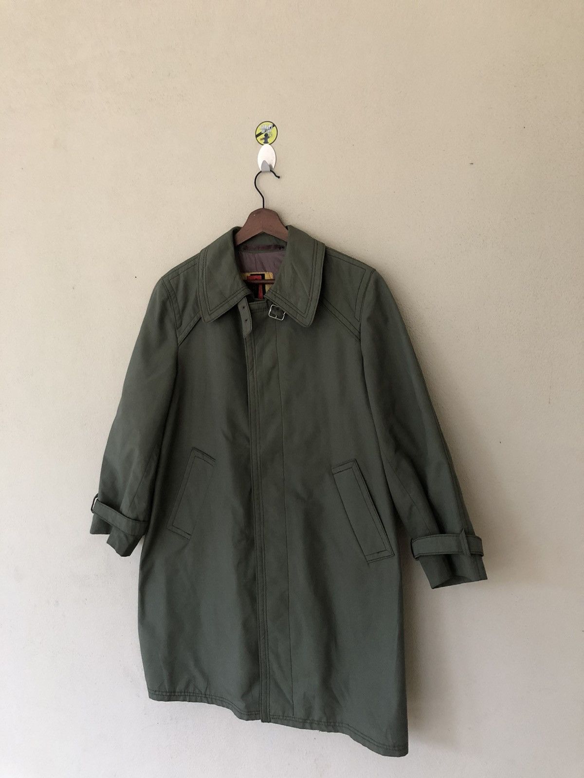 Designer × Vintage VINTAGE OMEX MADE IN POLAND CLASSIC TRENCH COAT Size US S / EU 44-46 / 1 - 2 Thumbnail
