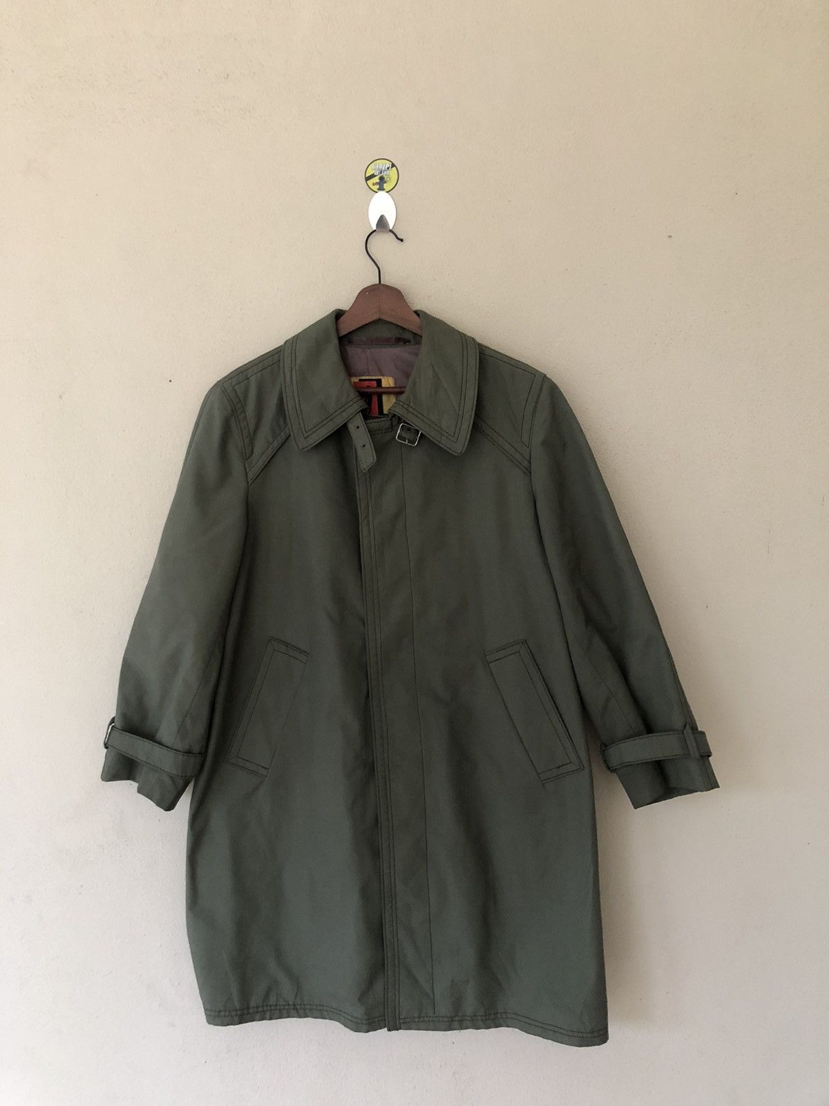 Designer × Vintage VINTAGE OMEX MADE IN POLAND CLASSIC TRENCH COAT Size US S / EU 44-46 / 1 - 1 Thumbnail