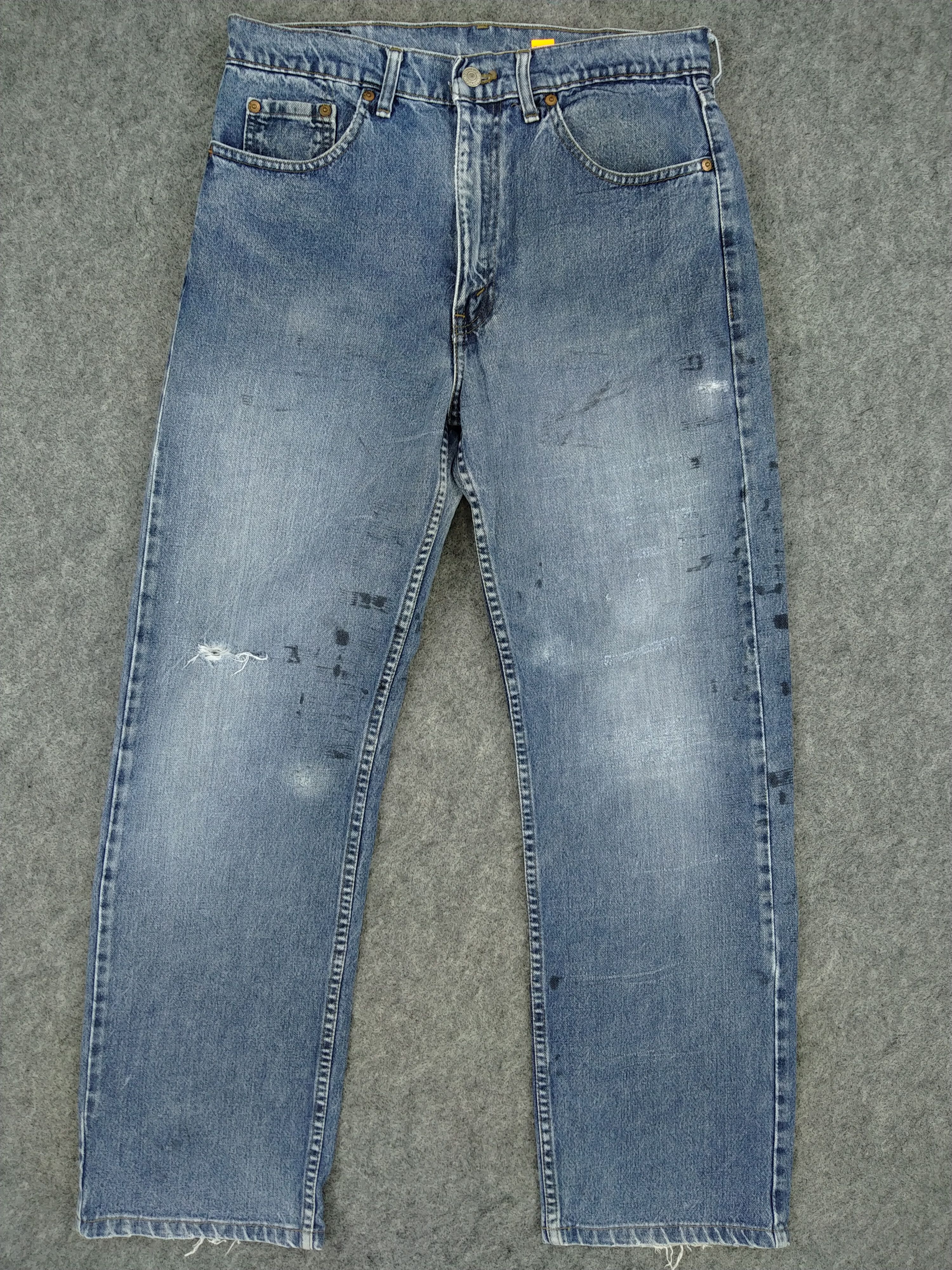 Levi's Blue Wash Vintage Levi's 509 Jeans 32x29 Denim -JN920 Size US 32 / EU 48 - 1 Thumbnail