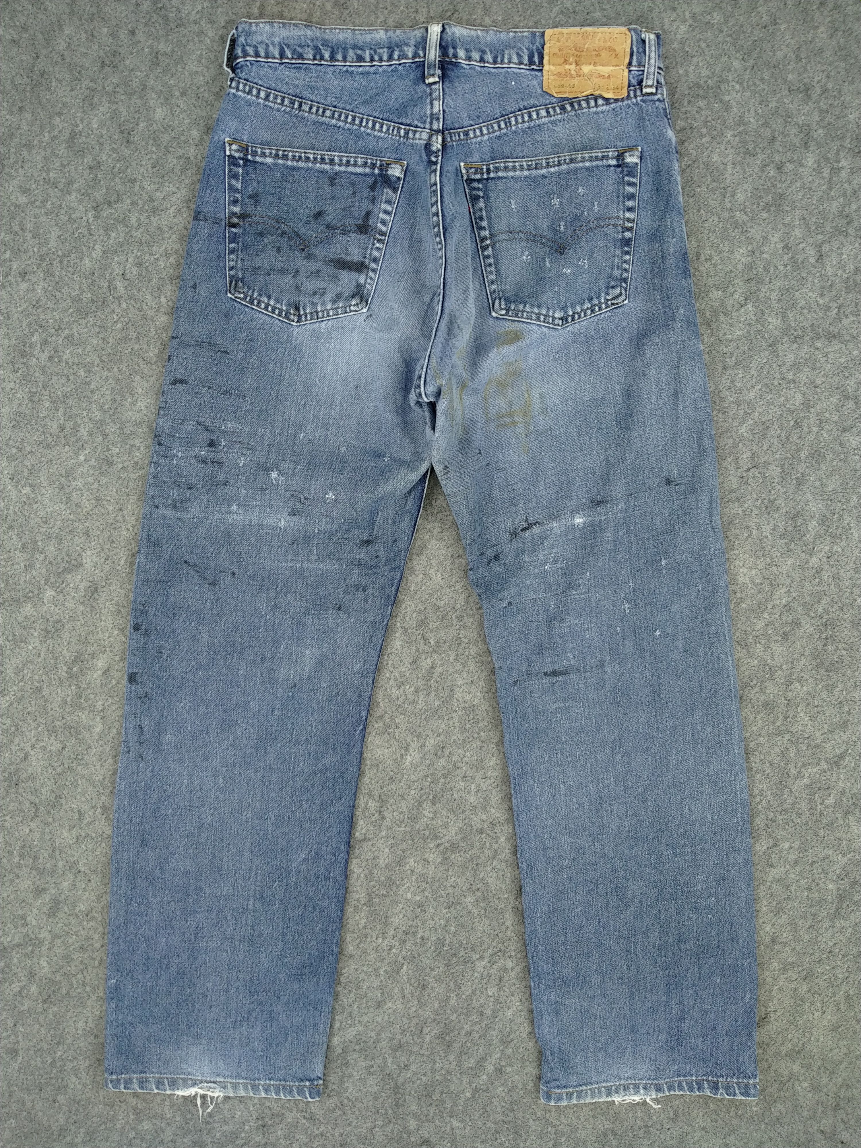Levi's Blue Wash Vintage Levi's 509 Jeans 32x29 Denim -JN920 Size US 32 / EU 48 - 2 Thumbnail