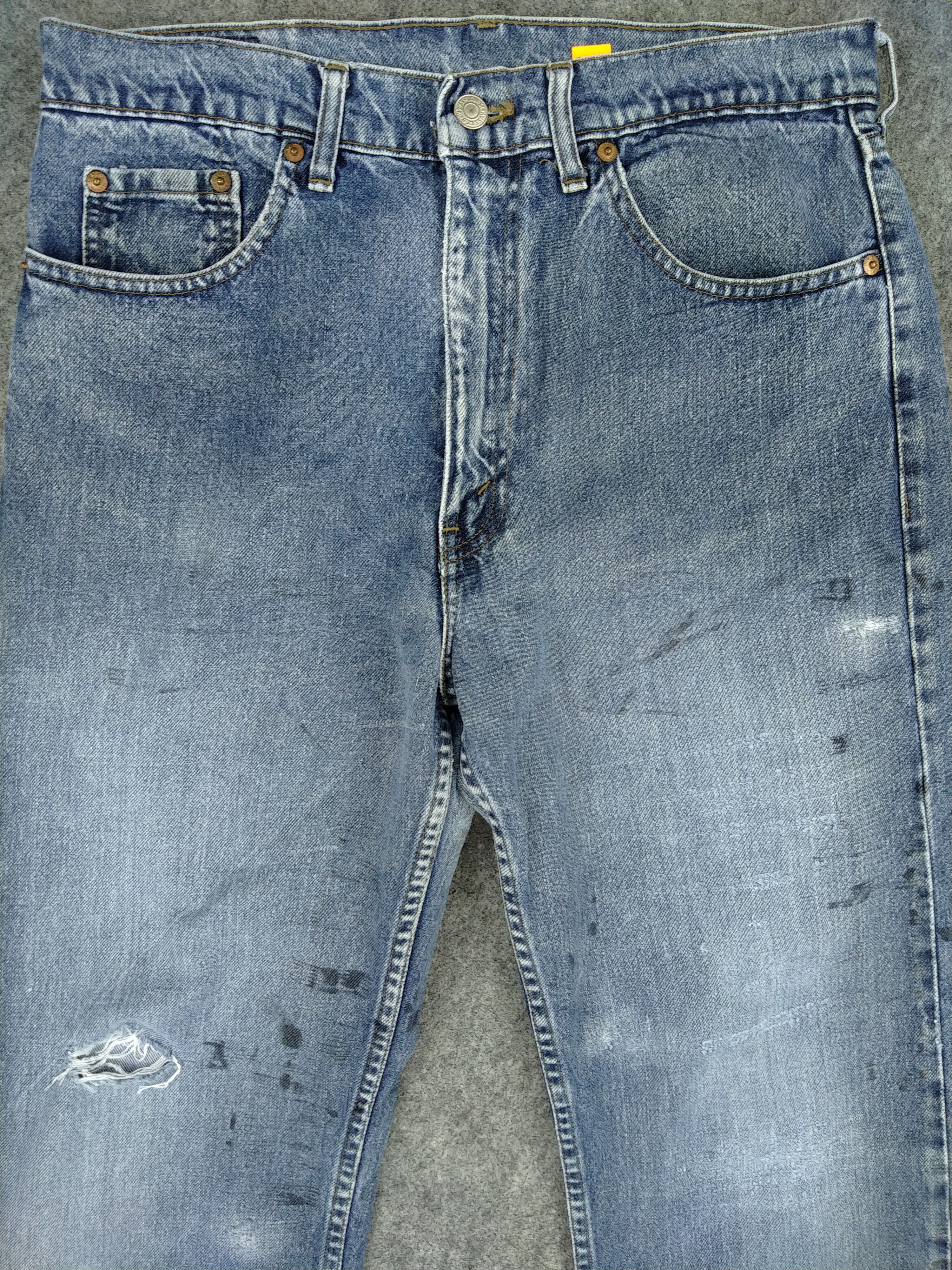 Levi's Blue Wash Vintage Levi's 509 Jeans 32x29 Denim -JN920 Size US 32 / EU 48 - 3 Thumbnail