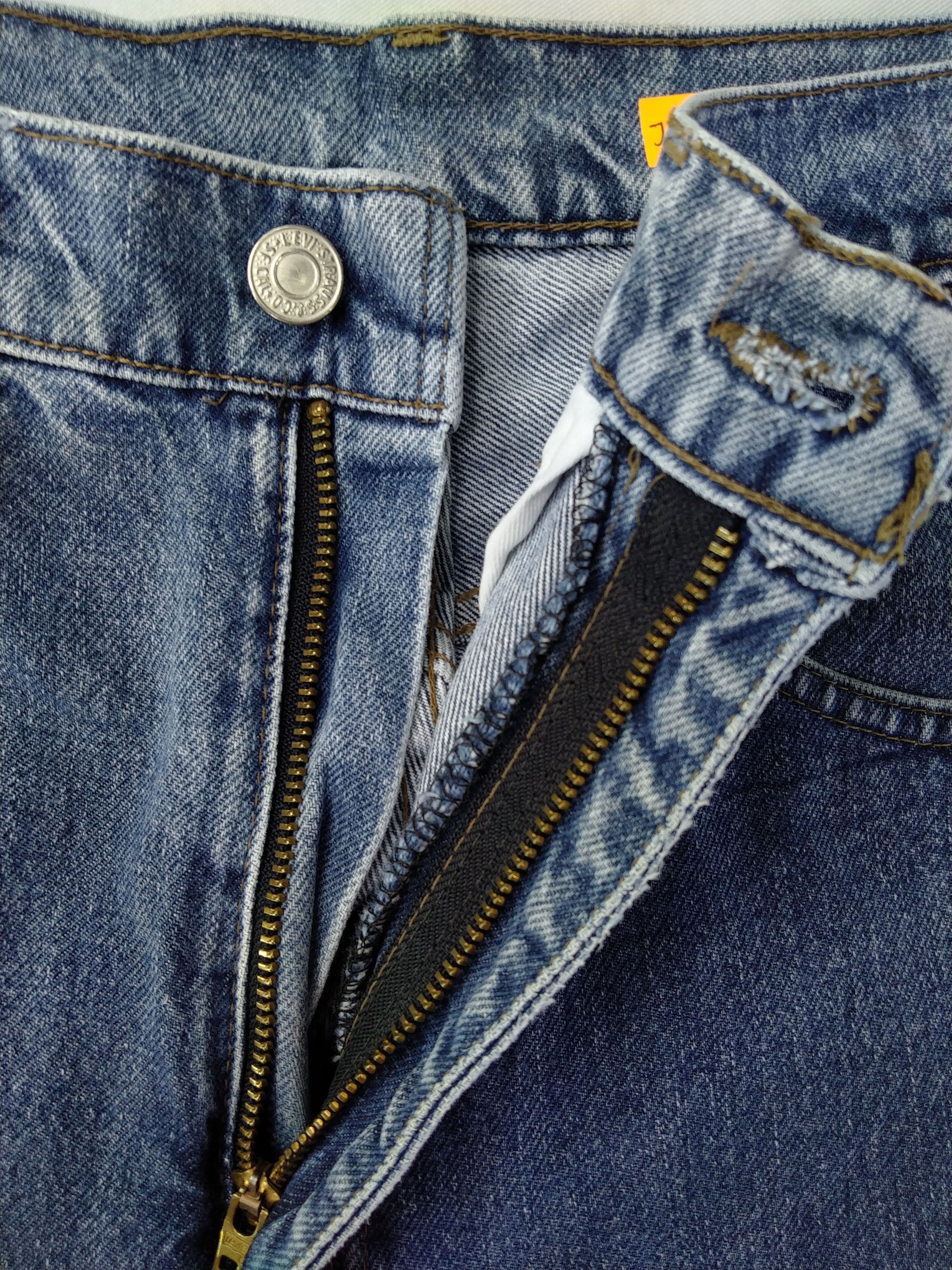 Levi's Blue Wash Vintage Levi's 509 Jeans 32x29 Denim -JN920 Size US 32 / EU 48 - 6 Thumbnail