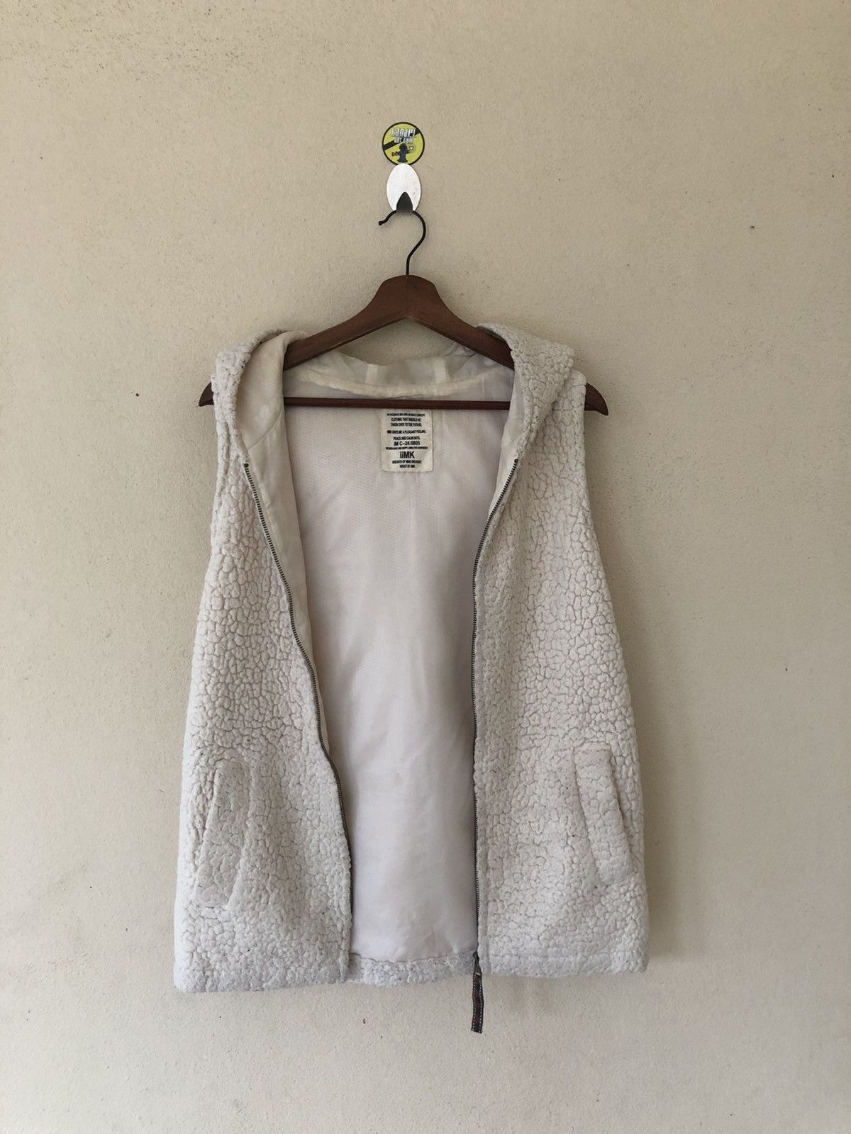 Japanese Brand × Vintage IIMK BREADTH OF MIND SHEARLING VEST Size US M / EU 48-50 / 2 - 7 Thumbnail