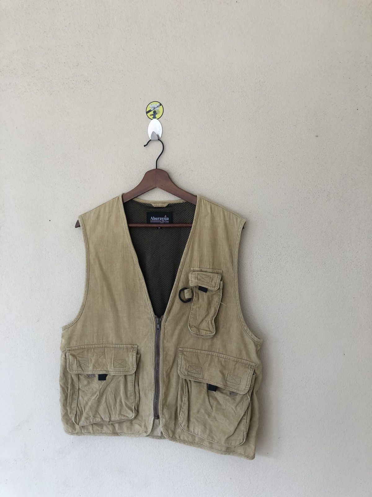 Japanese Brand × Vintage ABURAYSIA UTILITIES FIAHING VEST Size US M / EU 48-50 / 2 - 2 Thumbnail